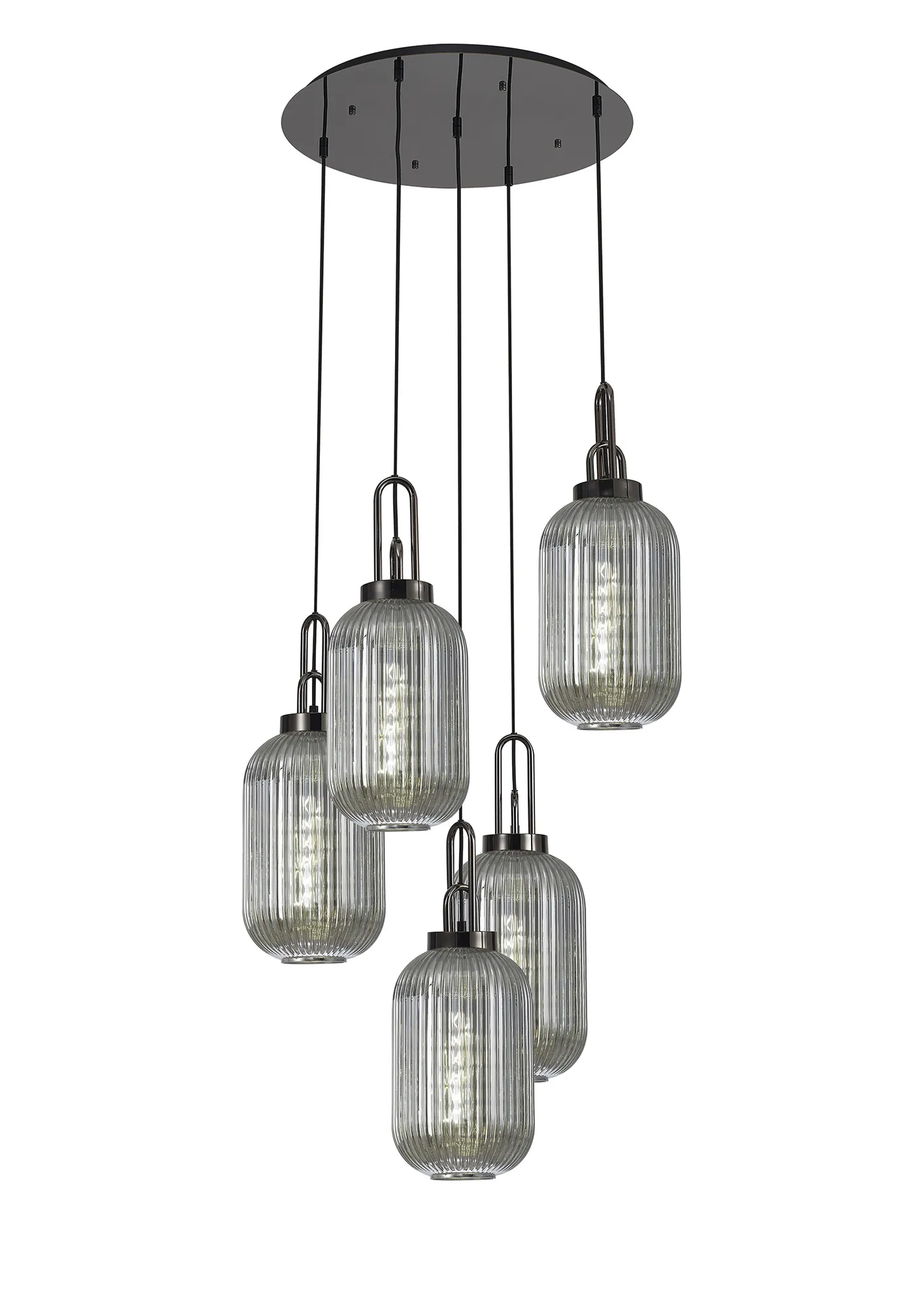 Cadiz 5Lt Cluster Pendant - Various Colours - Image 103