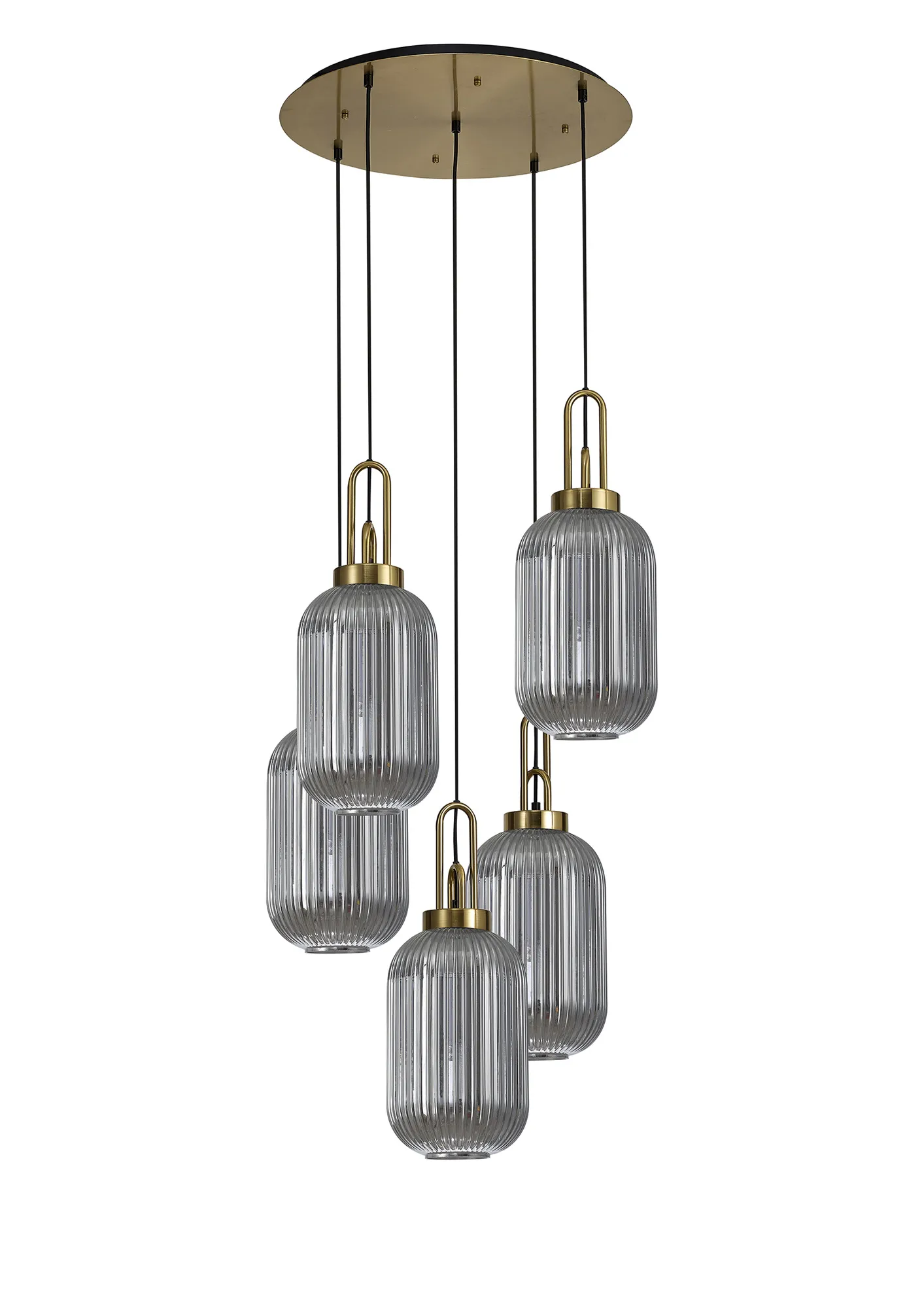 Cadiz 5Lt Cluster Pendant - Various Colours - Image 114