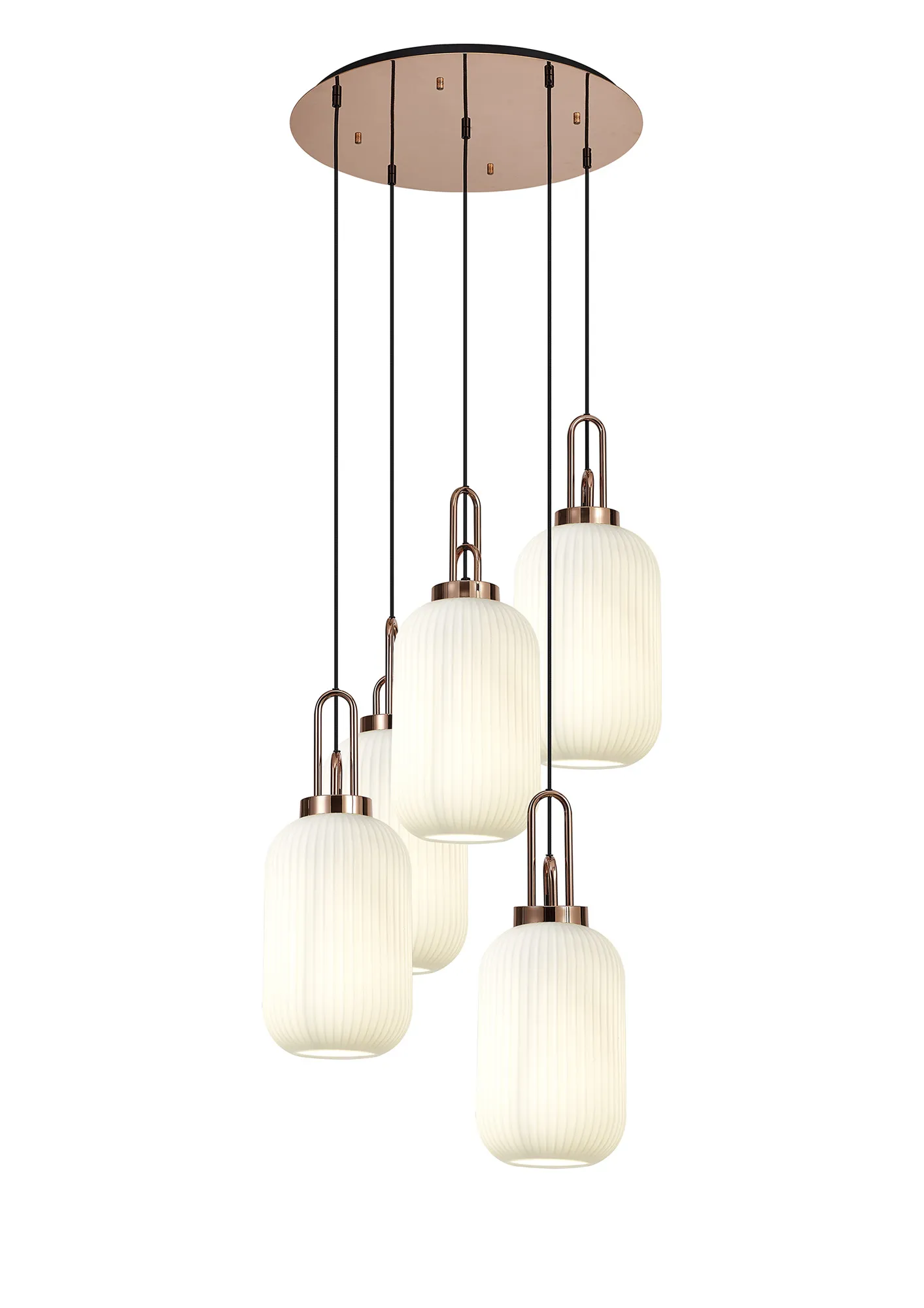 Cadiz 5Lt Cluster Pendant - Various Colours - Image 122
