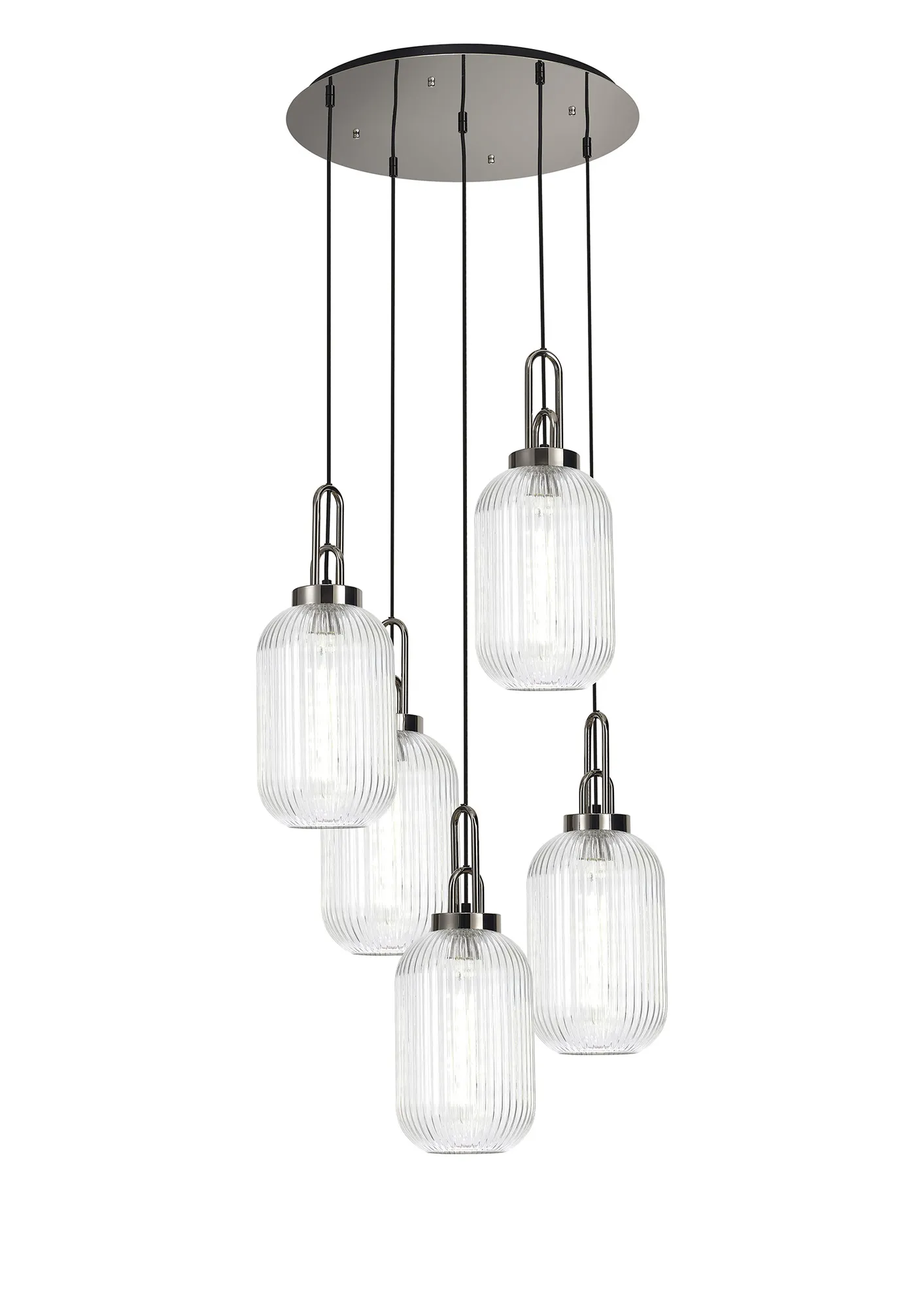 Cadiz 5Lt Cluster Pendant - Various Colours - Image 129