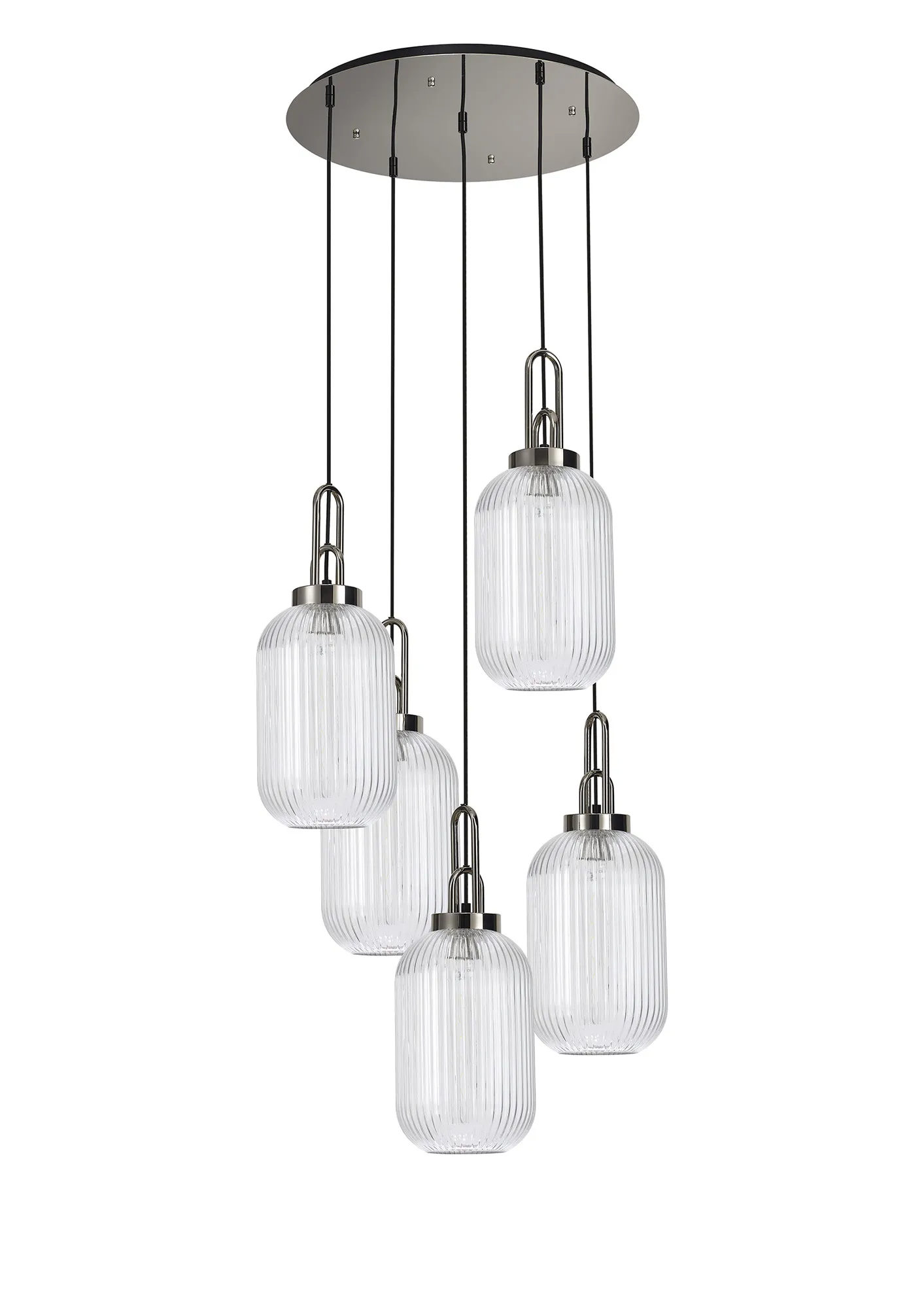 Cadiz 5Lt Cluster Pendant - Various Colours - Image 130
