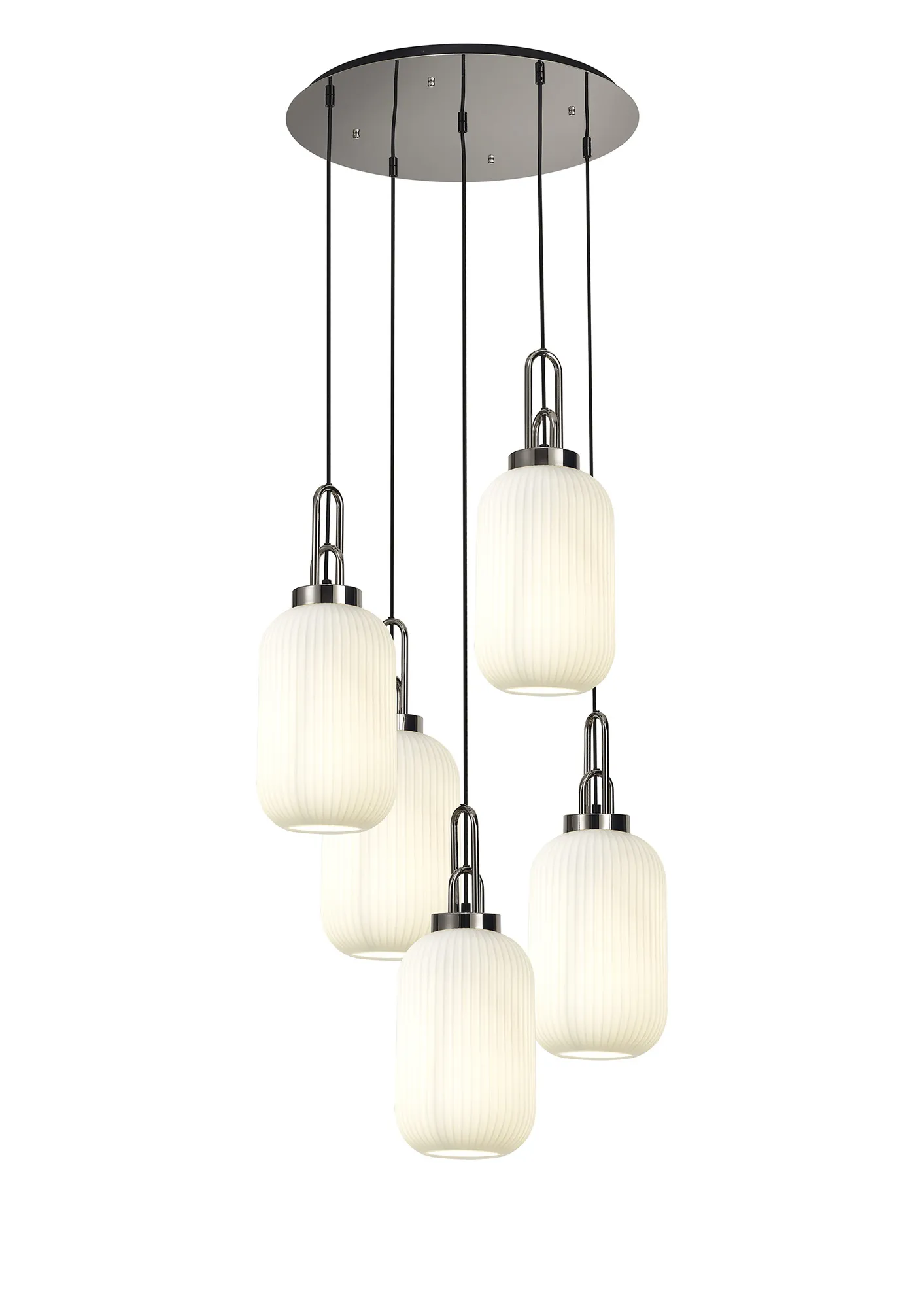 Cadiz 5Lt Cluster Pendant - Various Colours - Image 132