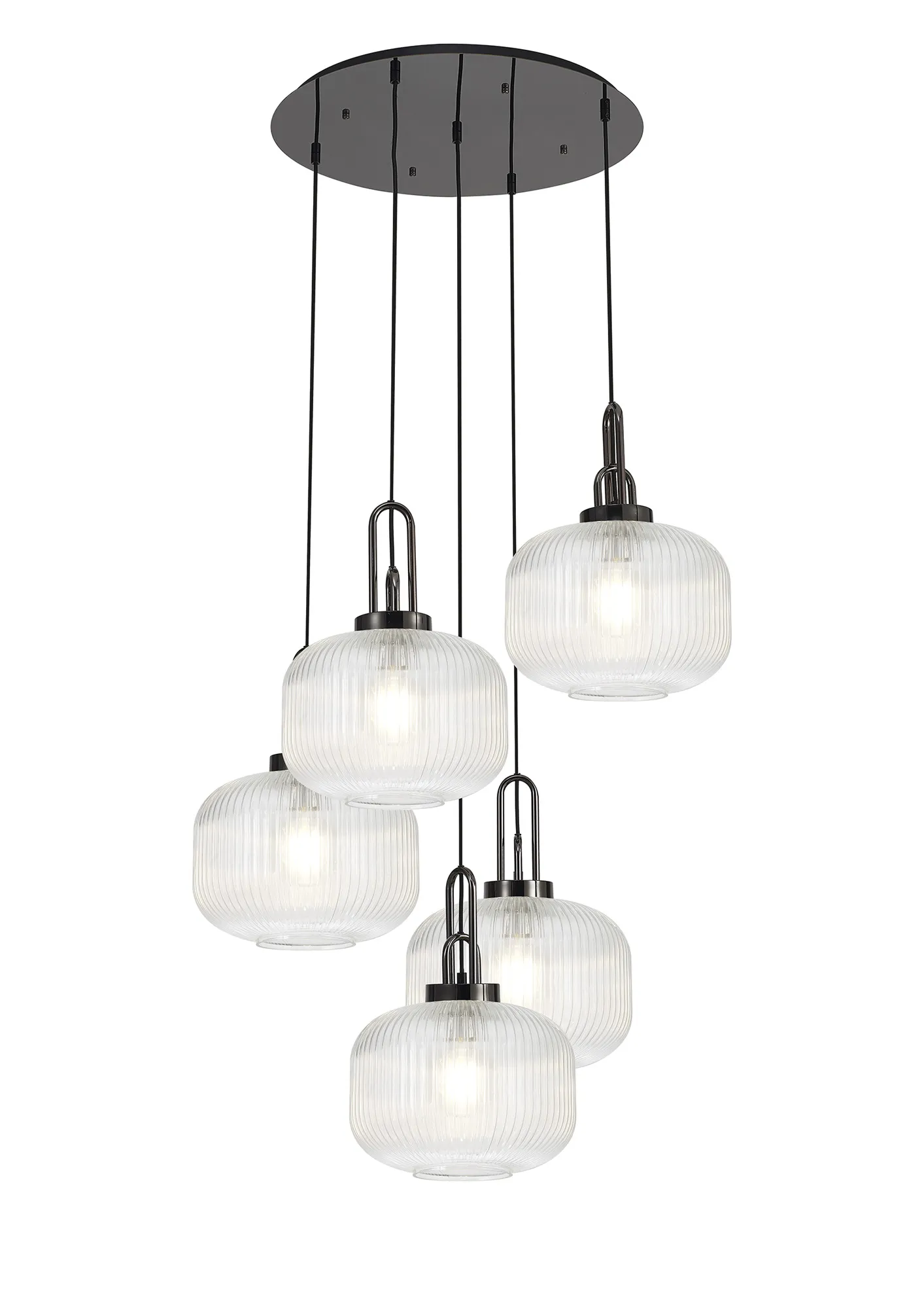 Cadiz 5Lt Cluster Pendant - Various Colours - Image 169