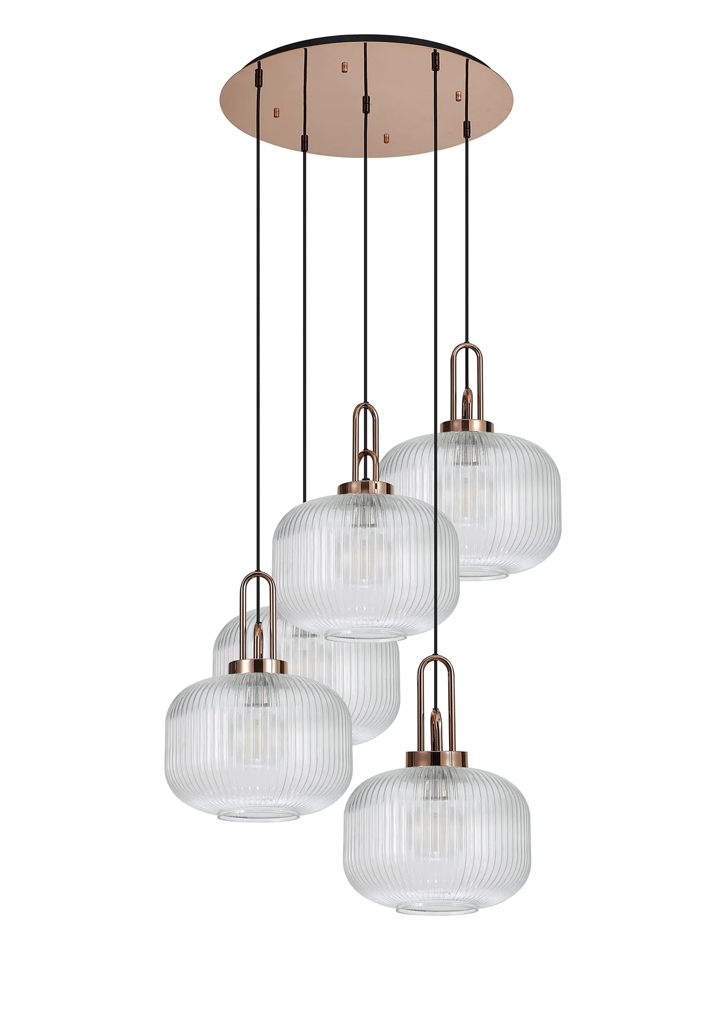 Cadiz 5Lt Cluster Pendant - Various Colours - Image 186