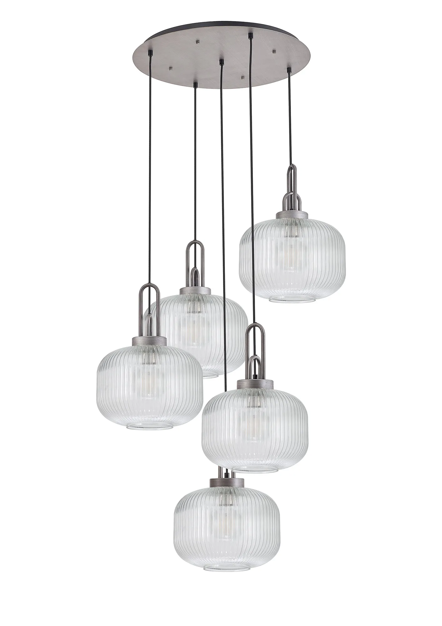 Cadiz 5Lt Cluster Pendant - Various Colours - Image 193