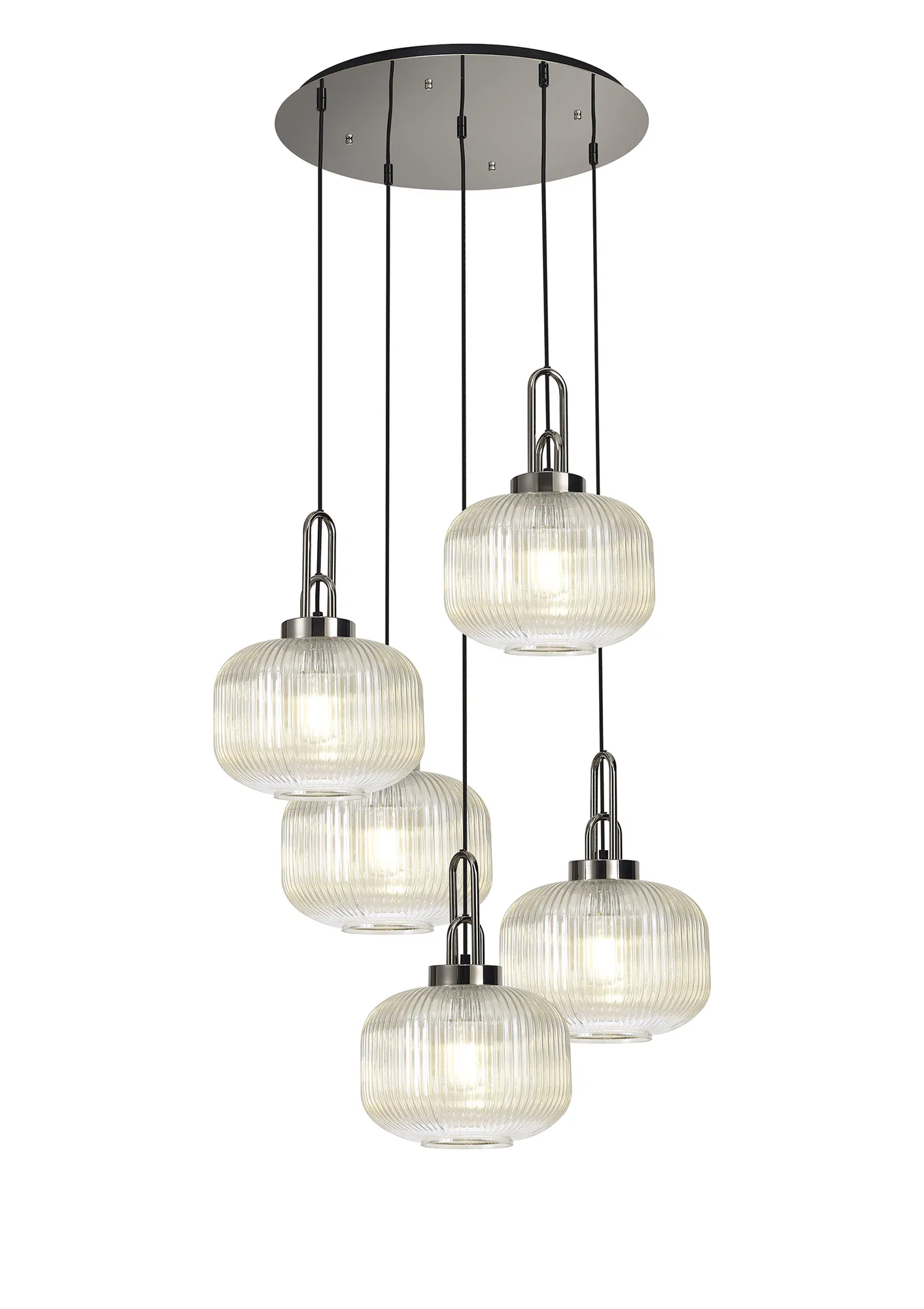 Cadiz 5Lt Cluster Pendant - Various Colours - Image 197