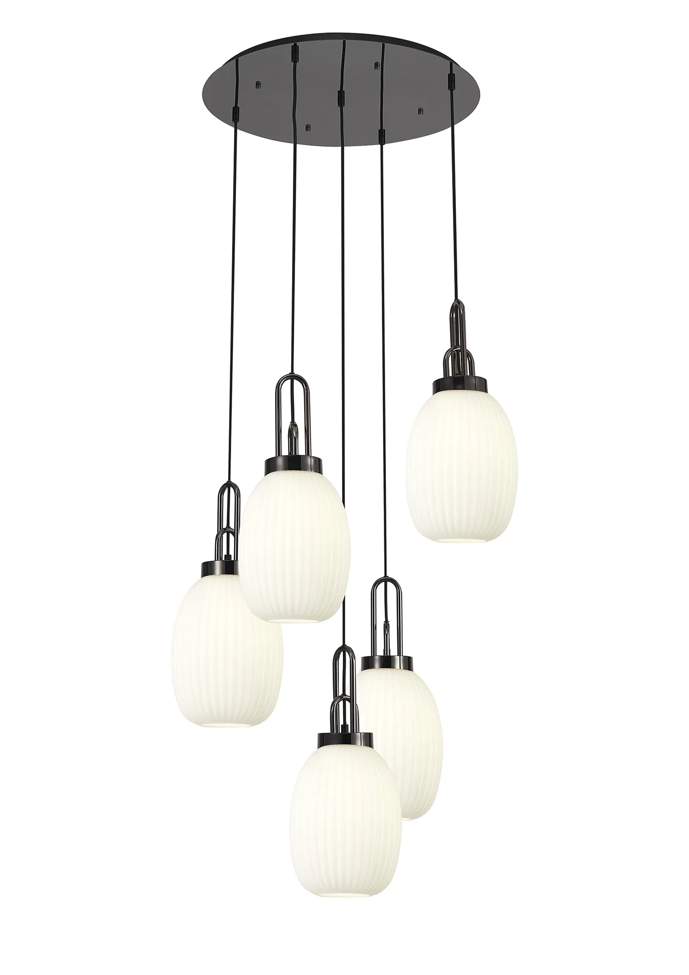 Cadiz 5Lt Cluster Pendant - Various Colours - Image 31