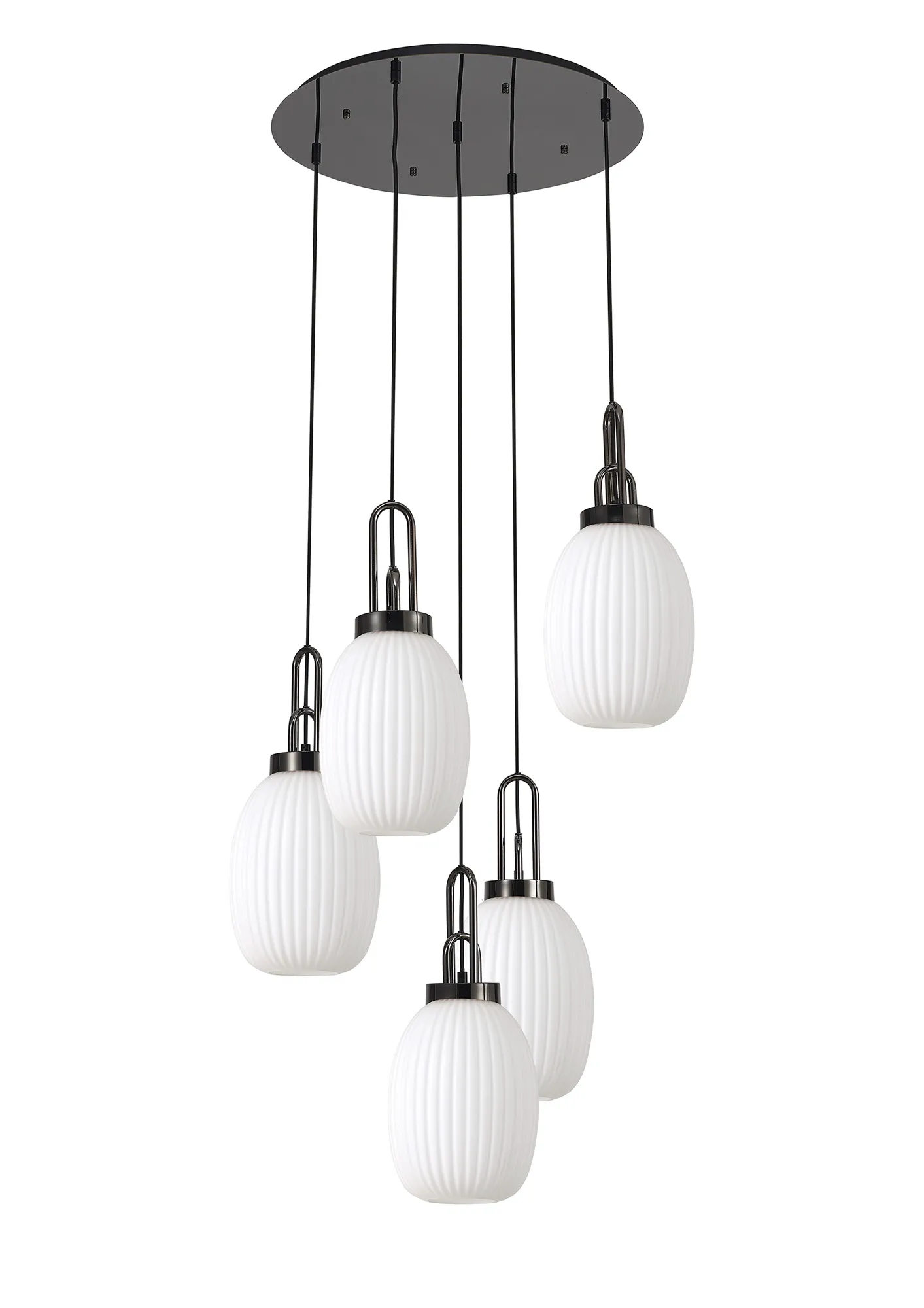 Cadiz 5Lt Cluster Pendant - Various Colours - Image 32