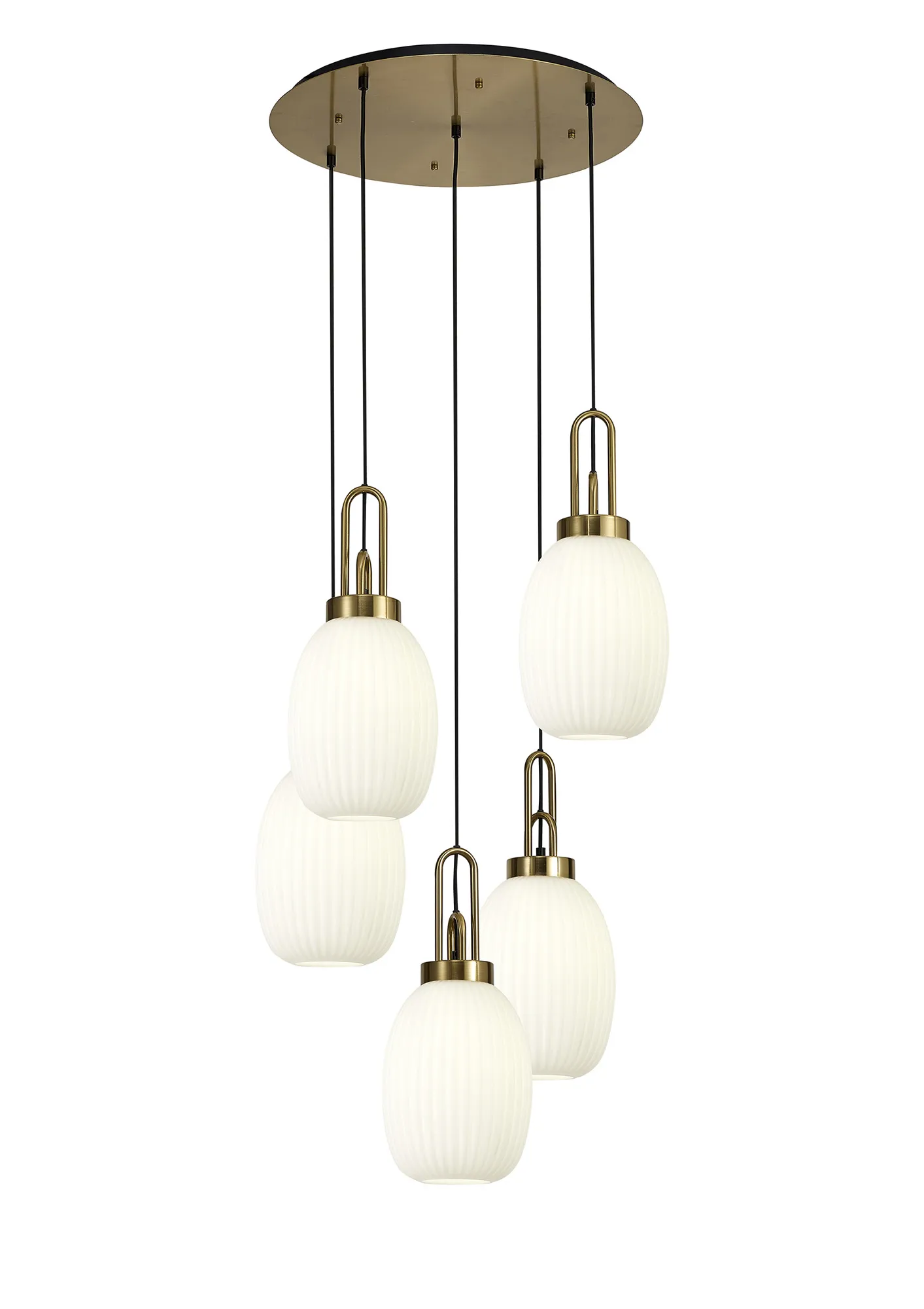 Cadiz 5Lt Cluster Pendant - Various Colours - Image 42