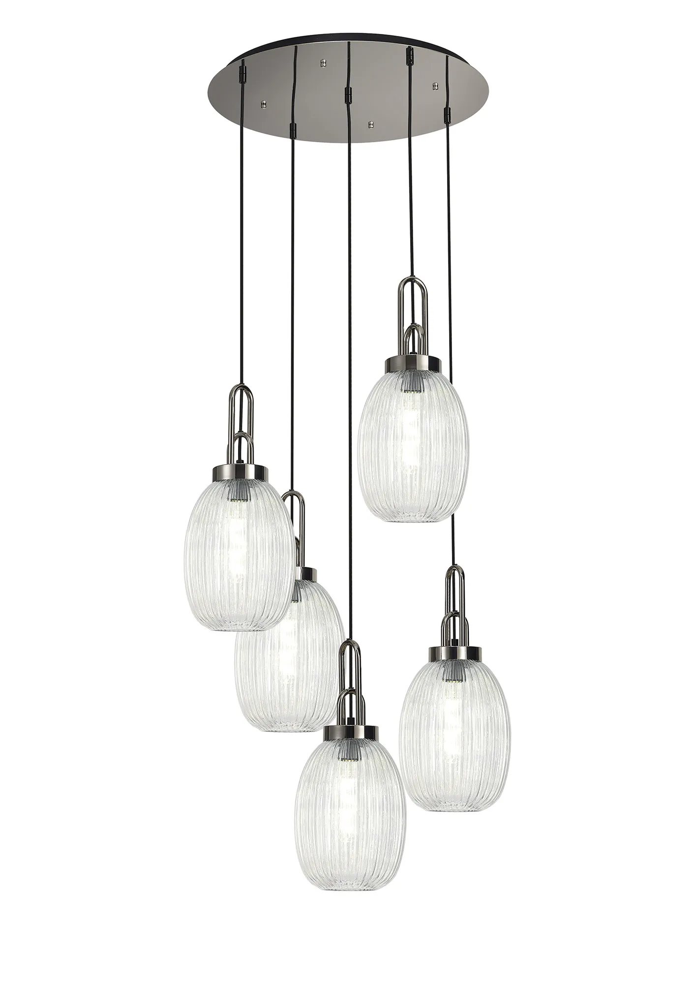 Cadiz 5Lt Cluster Pendant - Various Colours - Image 62