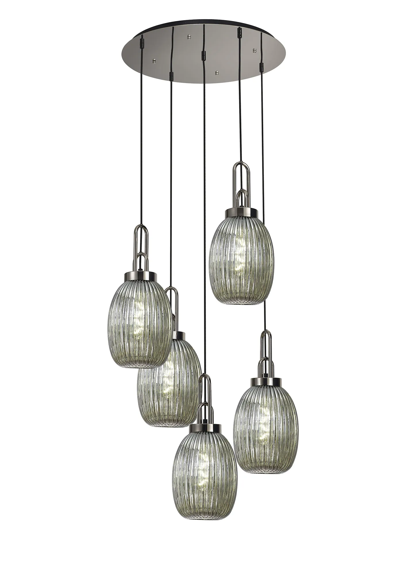 Cadiz 5Lt Cluster Pendant - Various Colours - Image 67