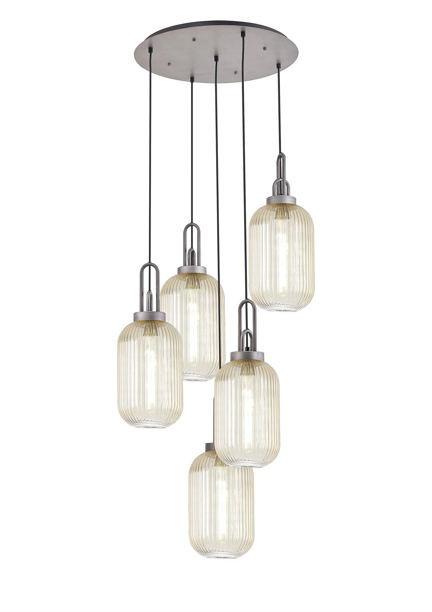 Cadiz 5Lt Cluster Pendant - Various Colours - Image 69