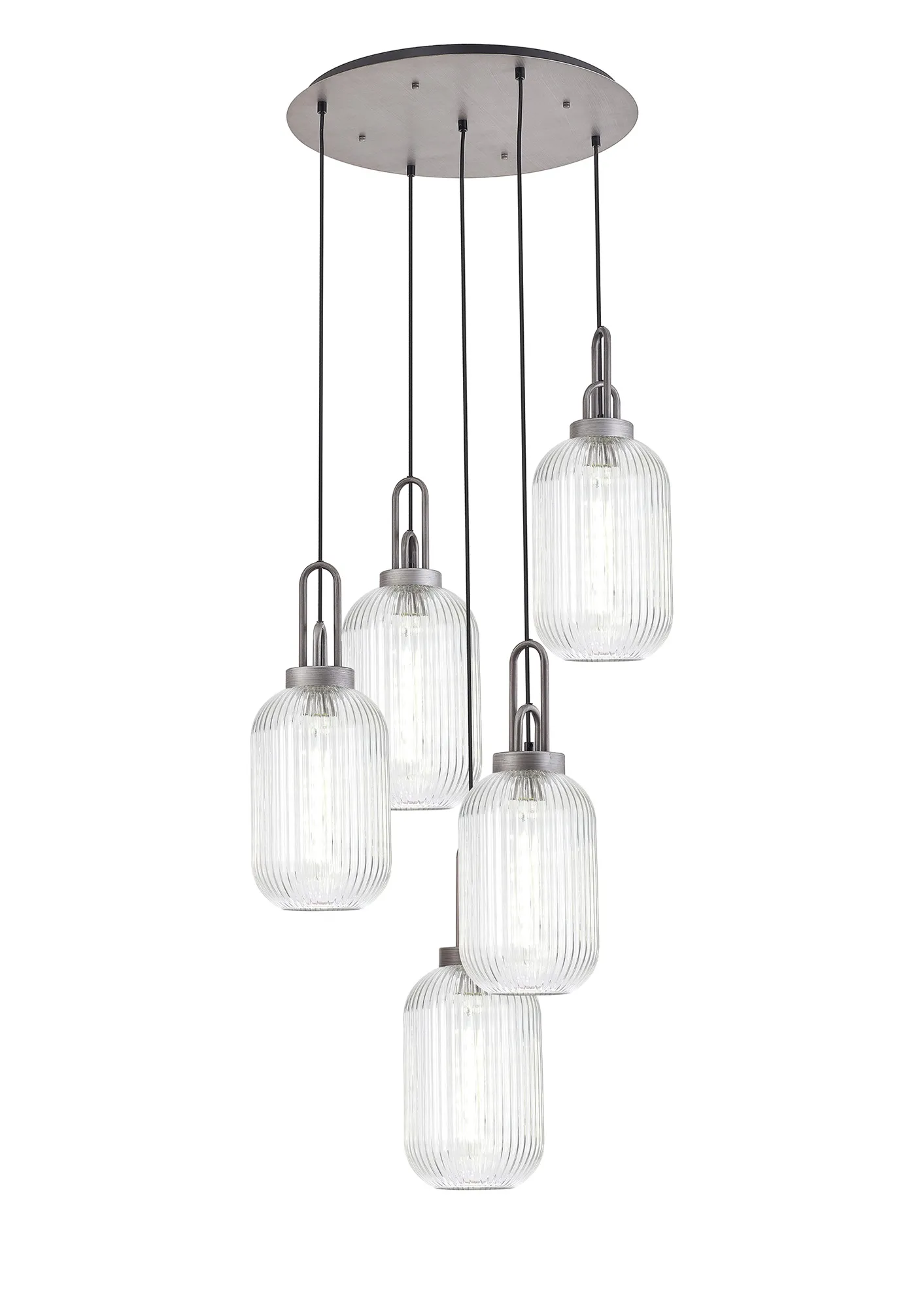 Cadiz 5Lt Cluster Pendant - Various Colours - Image 73