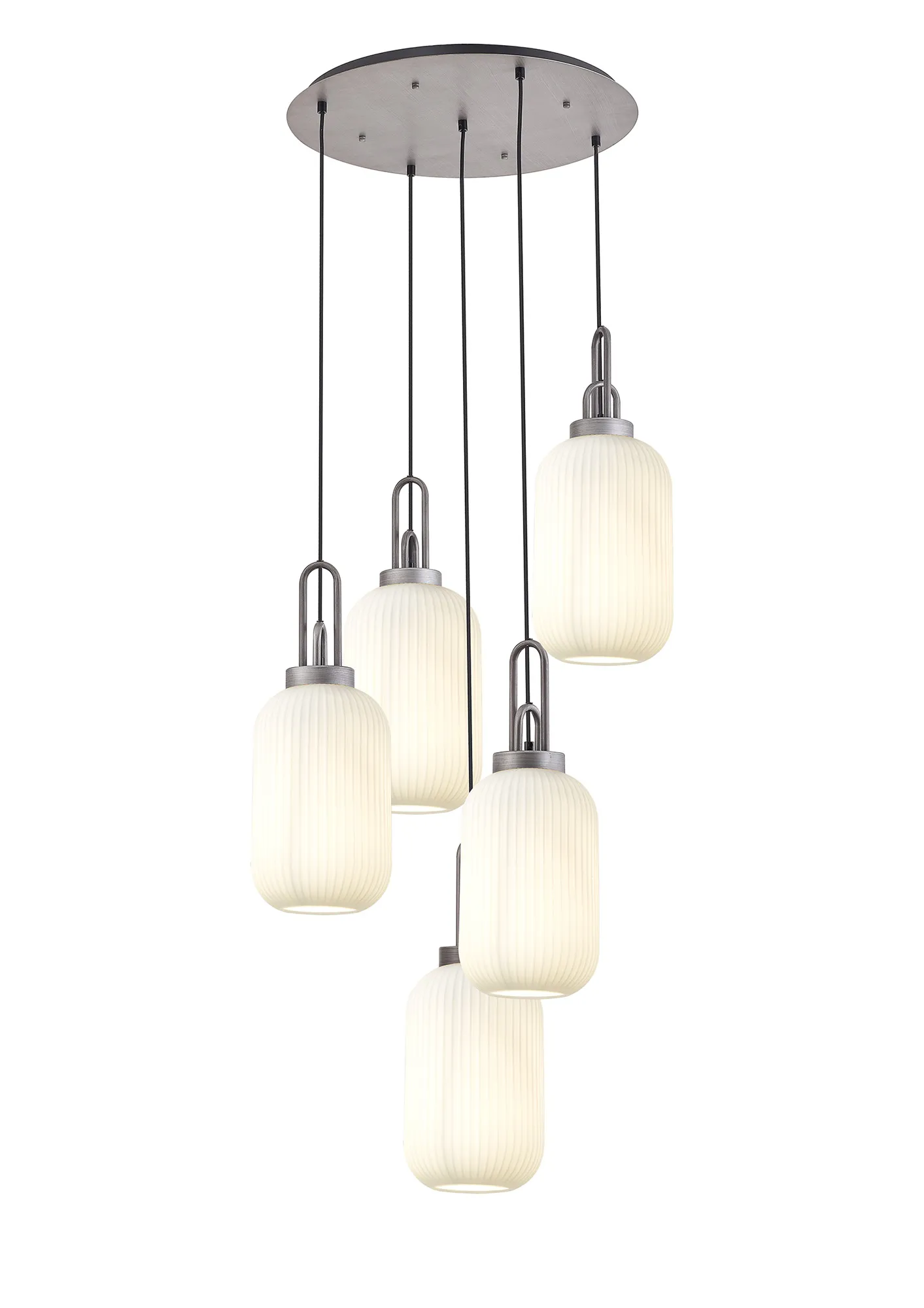 Cadiz 5Lt Cluster Pendant - Various Colours - Image 77