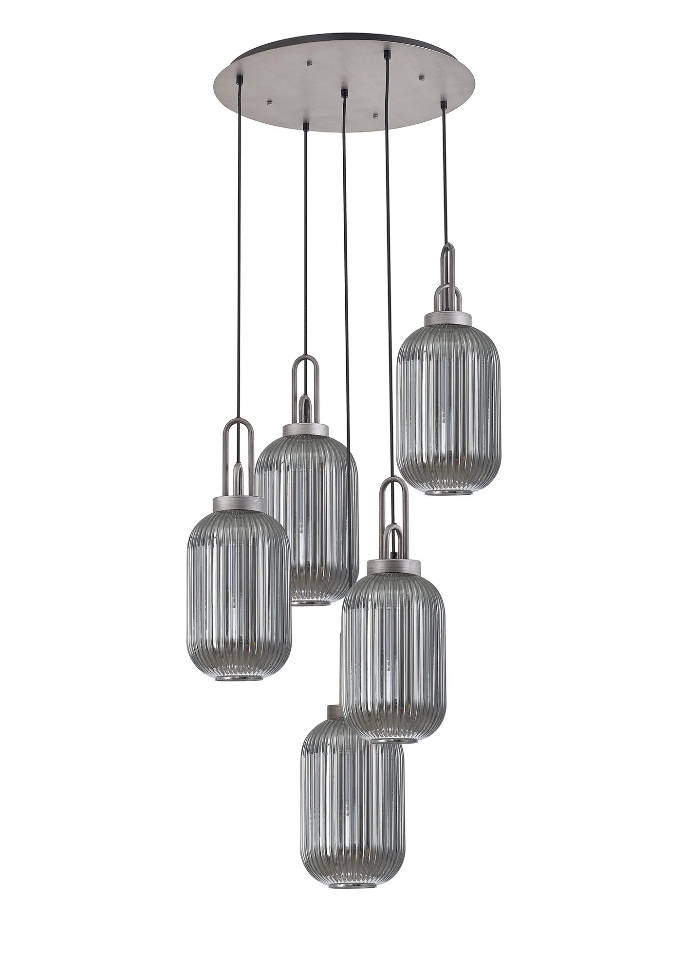 Cadiz 5Lt Cluster Pendant - Various Colours - Image 81