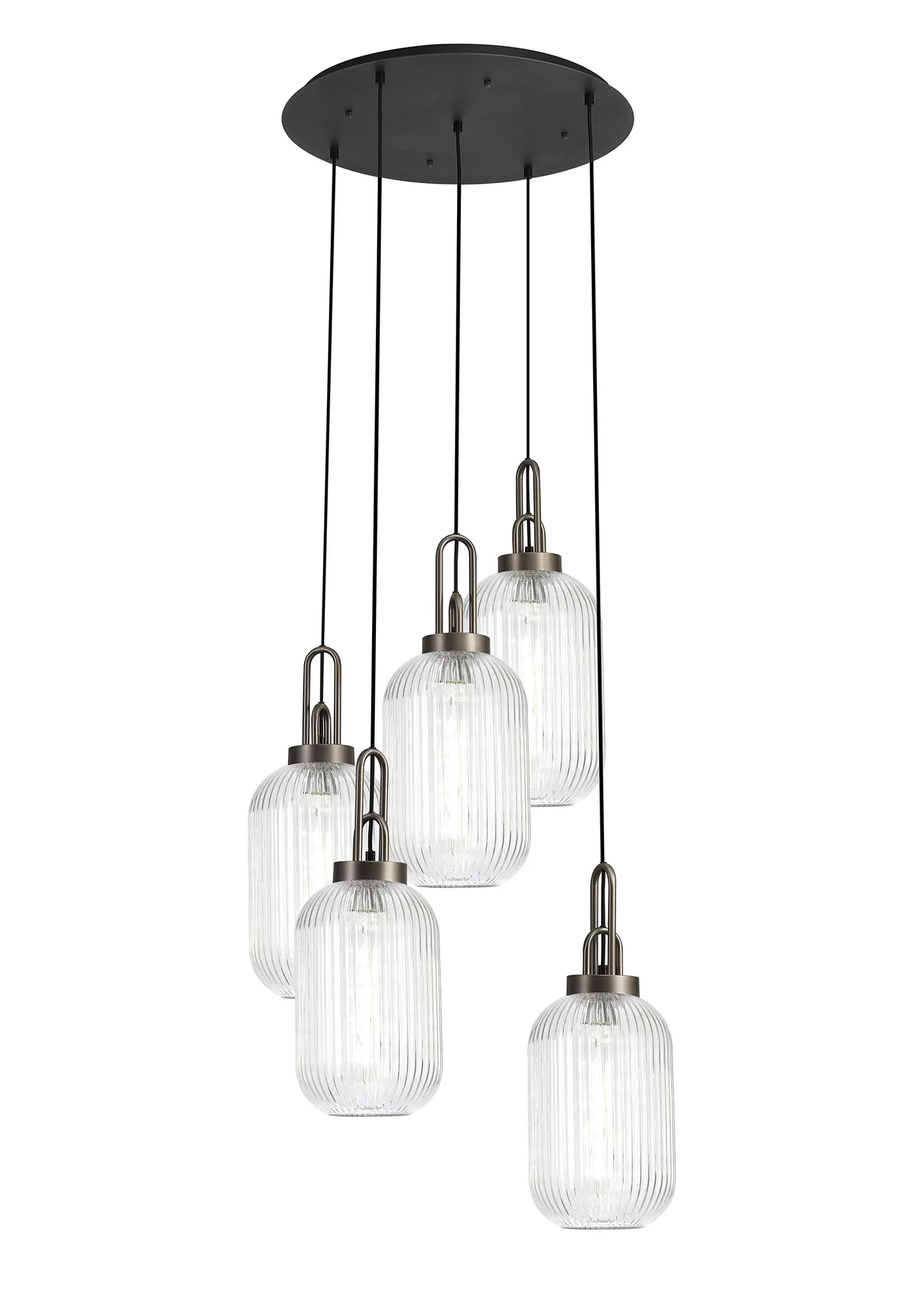 Cadiz 5Lt Cluster Pendant - Various Colours - Image 87