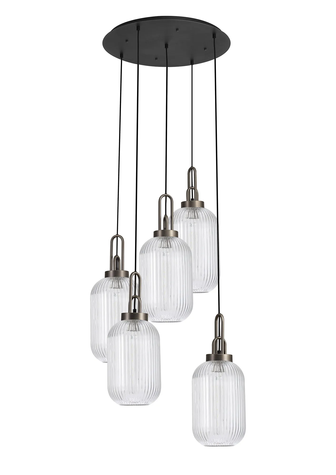 Cadiz 5Lt Cluster Pendant - Various Colours - Image 88
