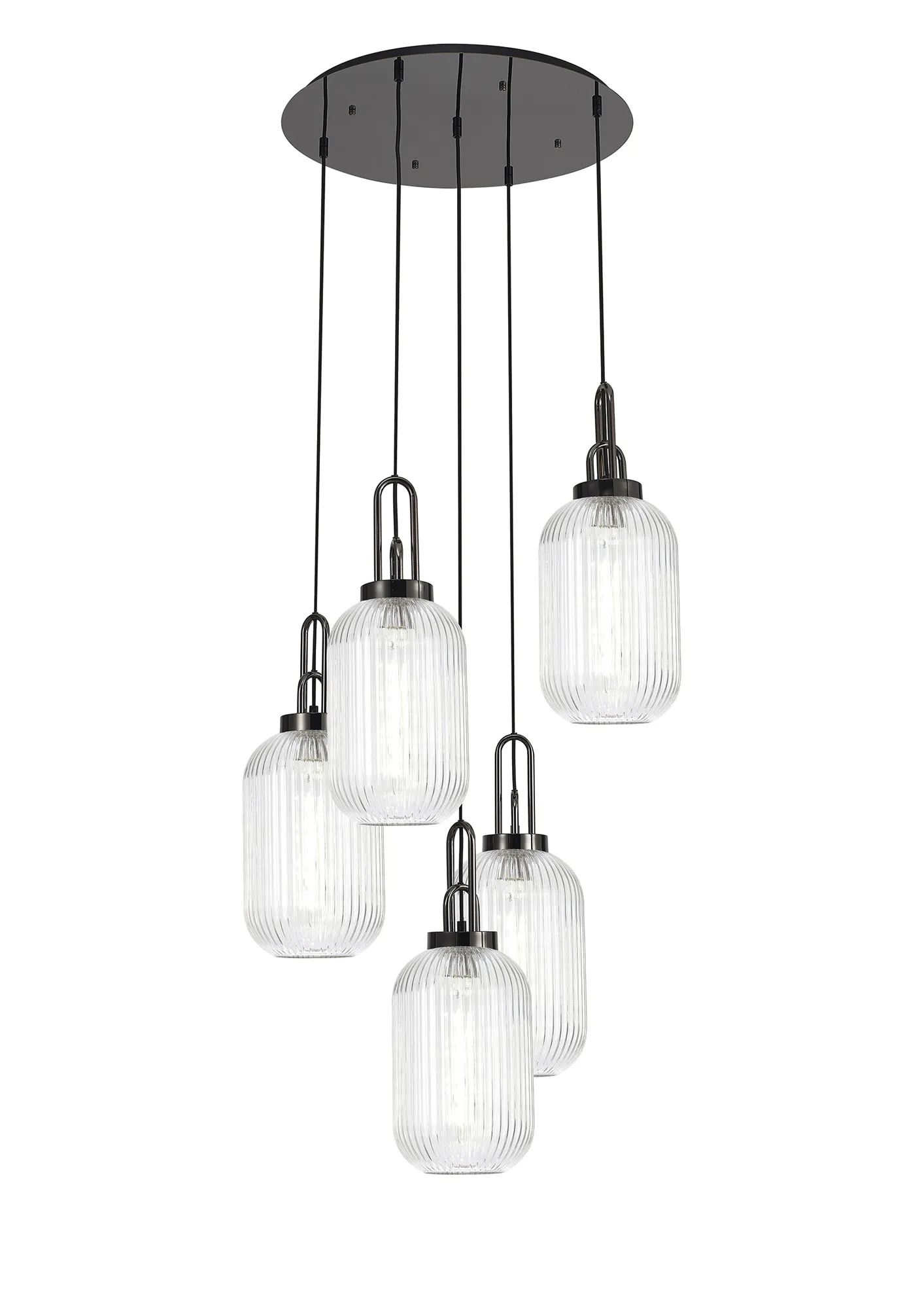 Cadiz 5Lt Cluster Pendant - Various Colours - Image 97