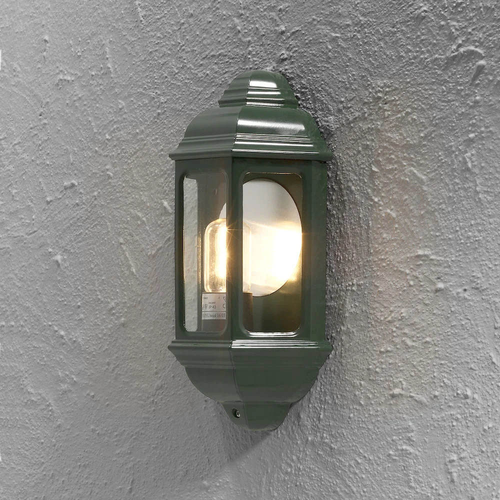 Cagliari Flush Light White/Green E27 IP43 - Image 4