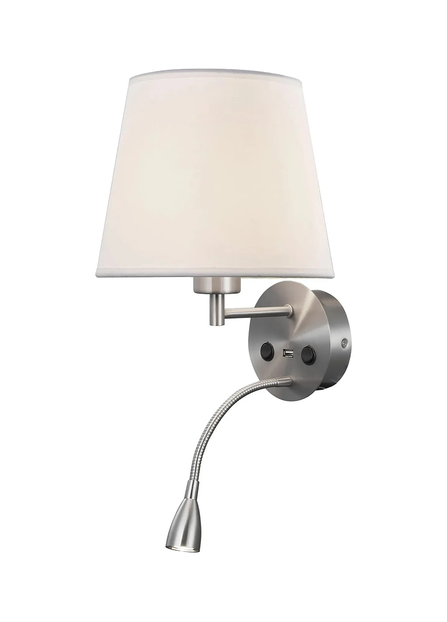 Caicos USB Charger Reading Light - Various Colours - Image 4