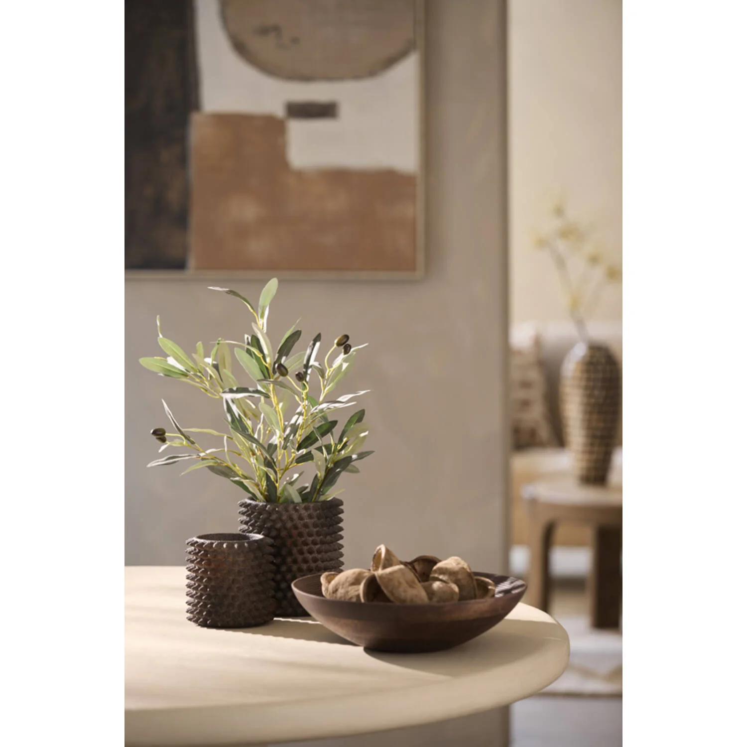 Caldras Vase Deco - Dark Brown - Image 4