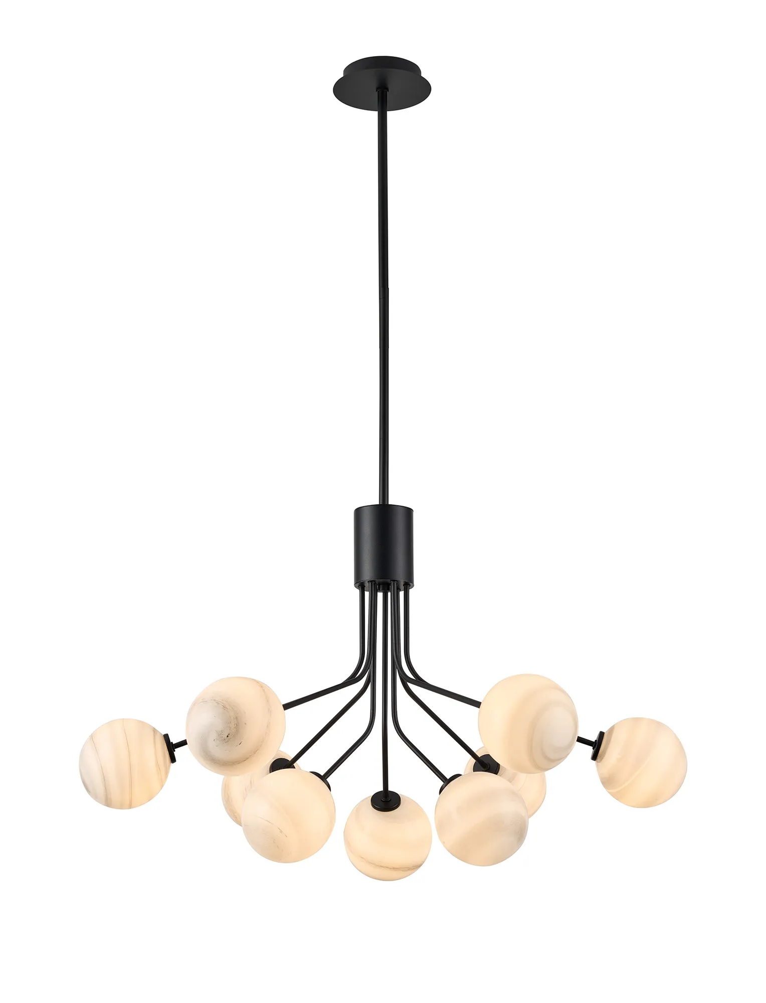 Caledon Fixed Pendant, 9 Light G9- Various Finishes - Image 11