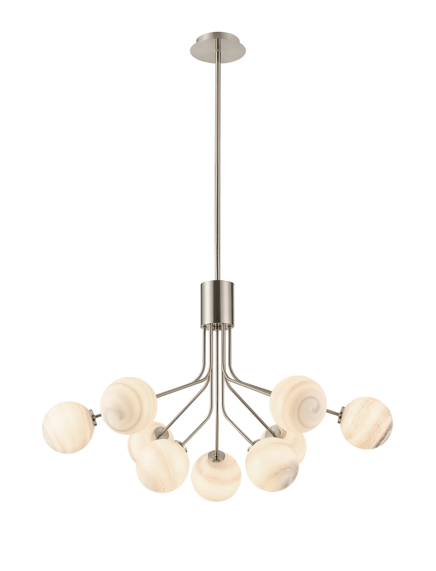 Caledon Fixed Pendant, 9 Light G9- Various Finishes - Image 16