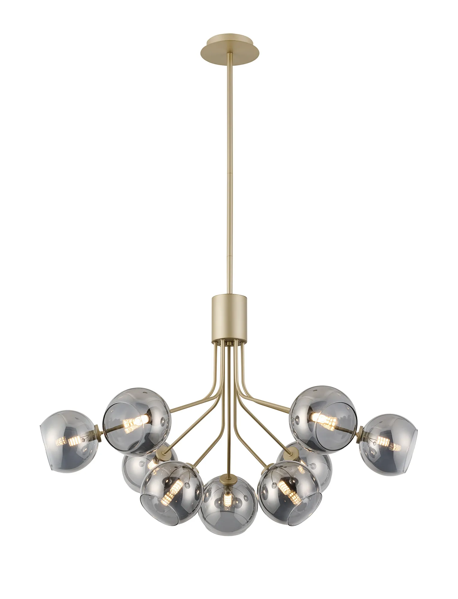 Caledon Fixed Pendant, 9 Light G9- Various Finishes - Image 19