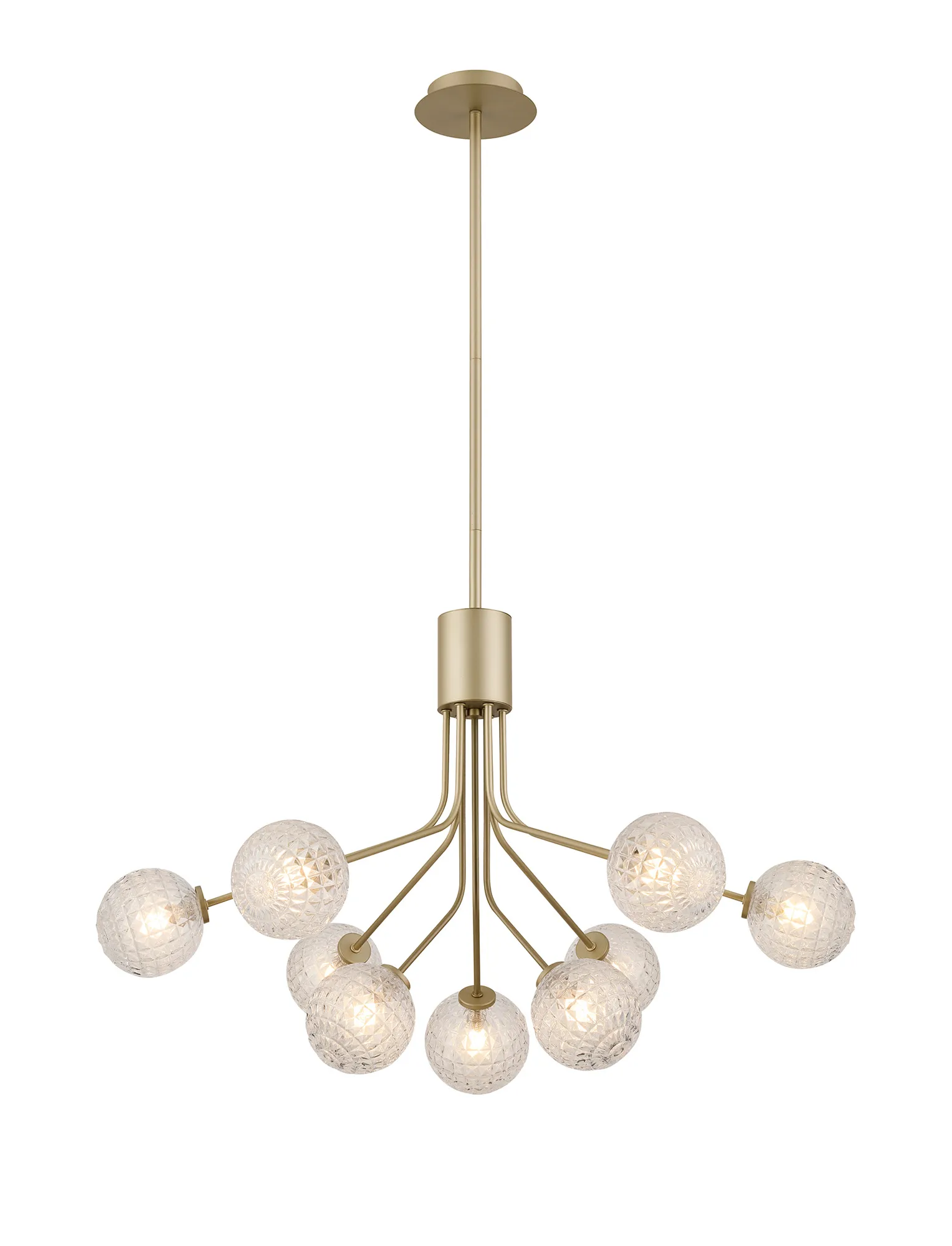 Caledon Fixed Pendant, 9 Light G9- Various Finishes - Image 20