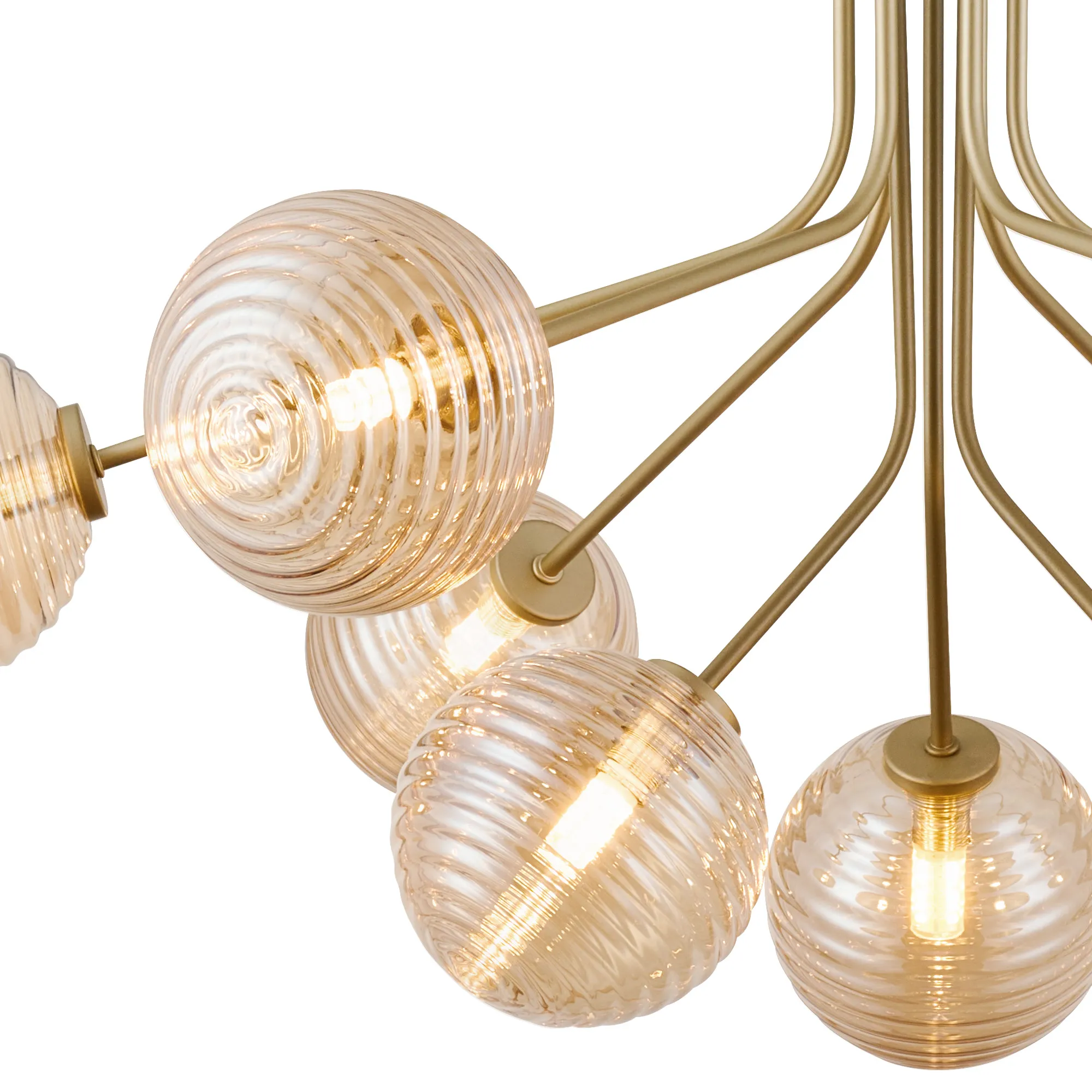 Caledon Fixed Pendant, 9 Light G9- Various Finishes - Image 22