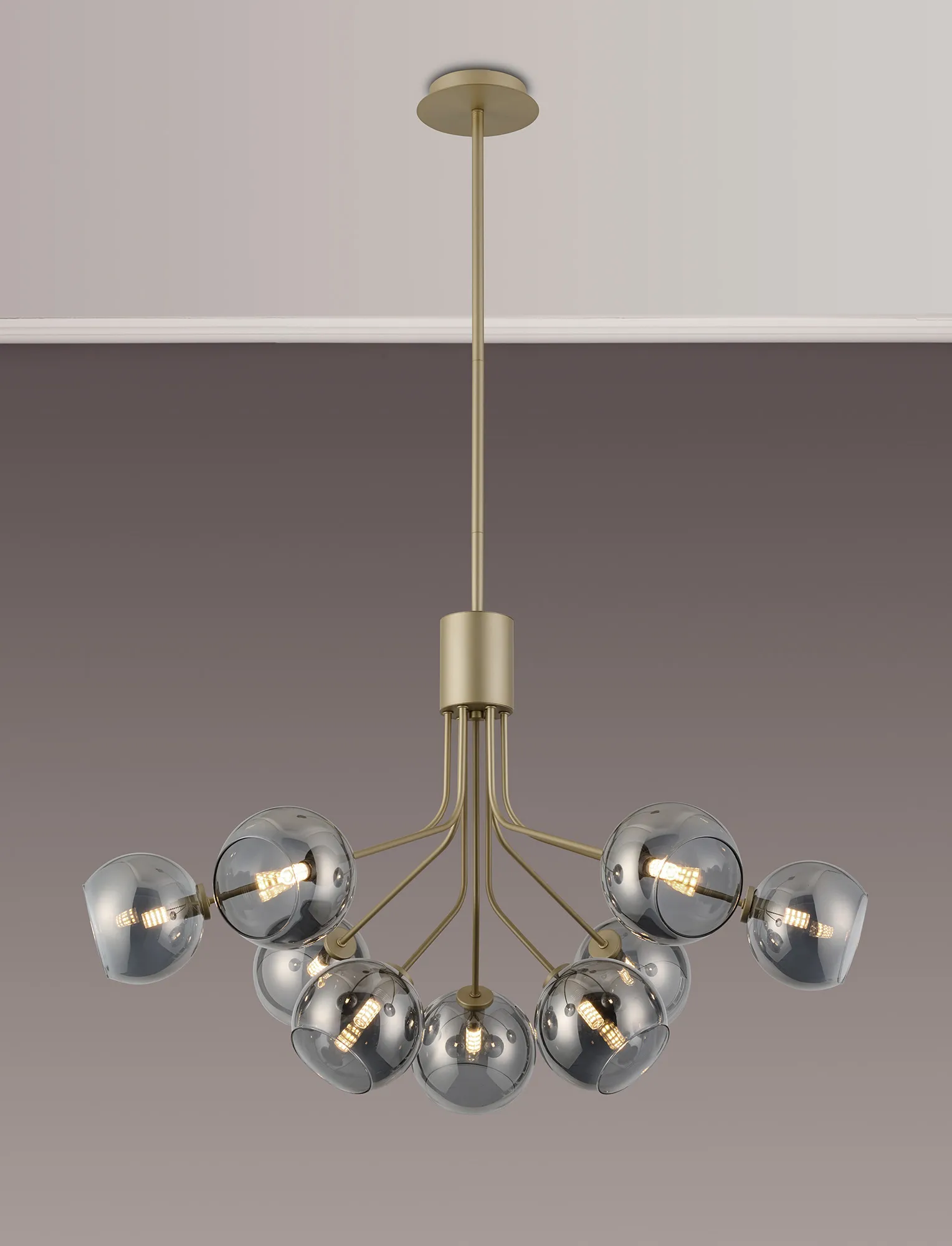 Caledon Fixed Pendant, 9 Light G9- Various Finishes - Image 25