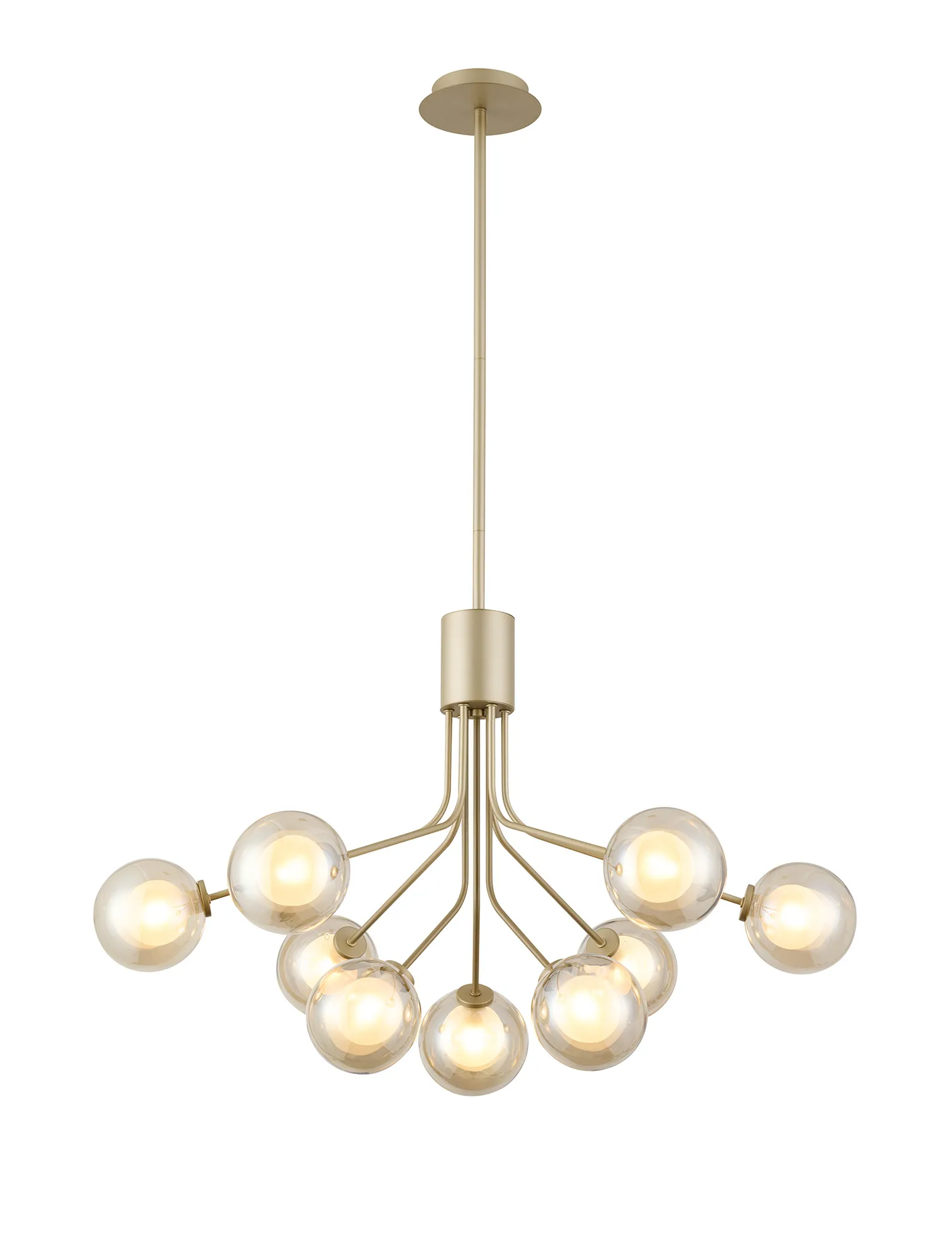 Caledon Fixed Pendant, 9 Light G9- Various Finishes - Image 3