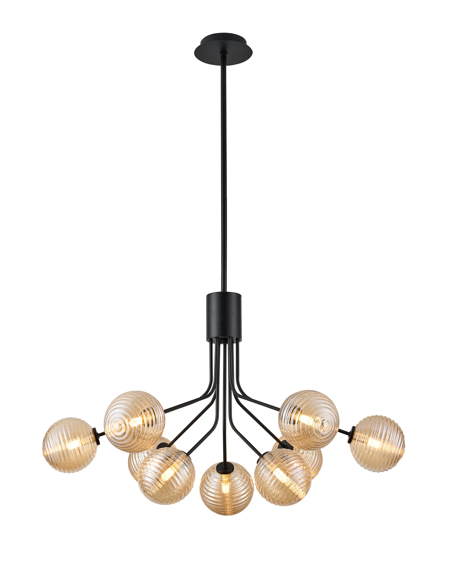 Caledon Fixed Pendant, 9 Light G9- Various Finishes - Image 6