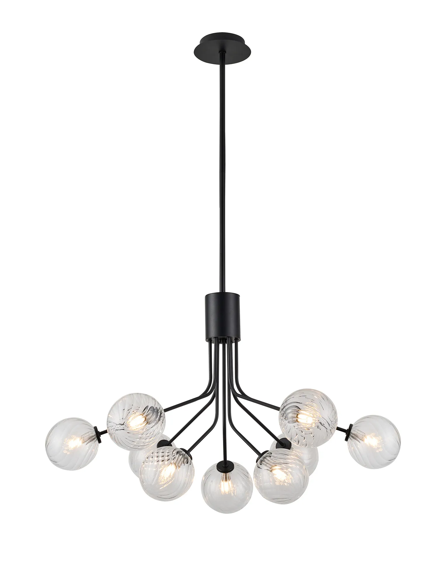 Caledon Fixed Pendant, 9 Light G9- Various Finishes - Image 9