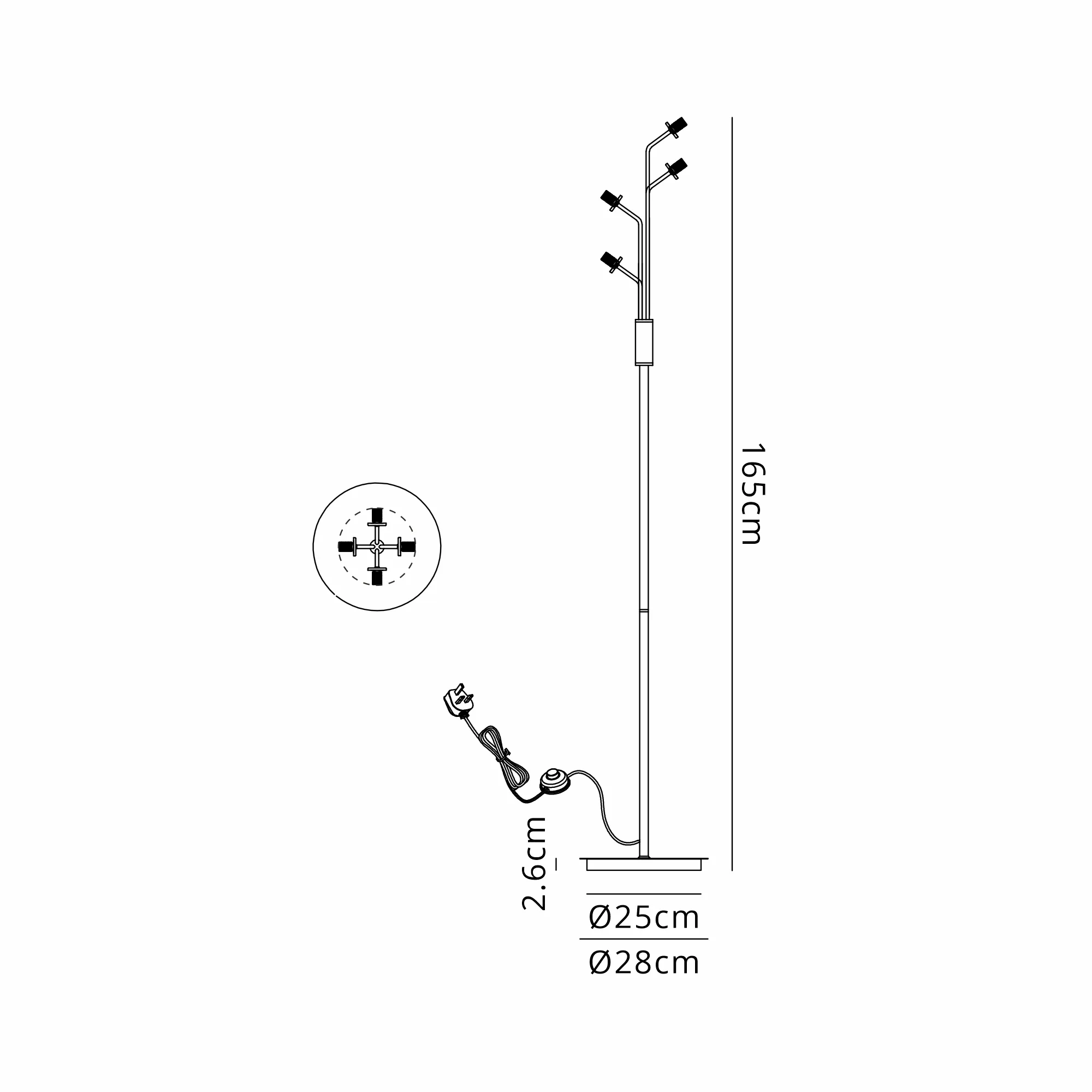 Caledon Floor Lamp- Various Finishes - Image 51
