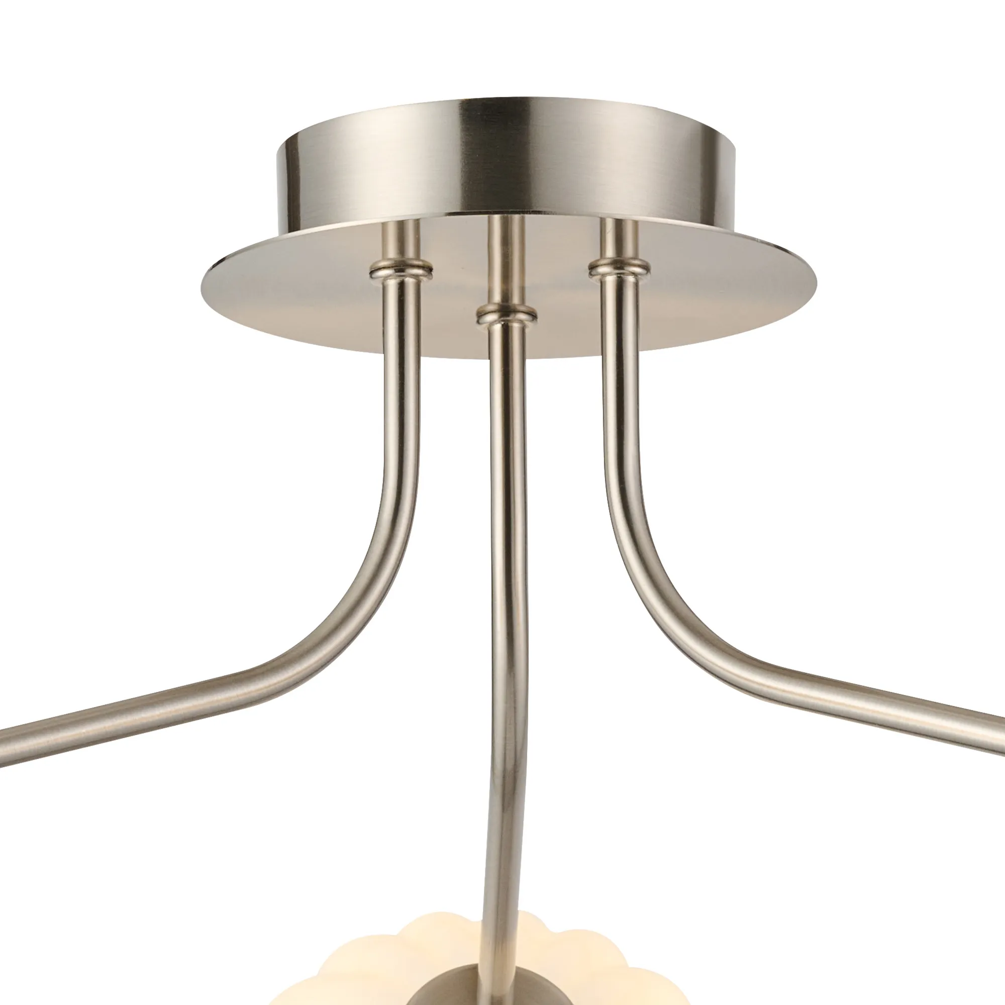 Caledon Semi Flush Light, 3 Light - Various Finishes - Image 15