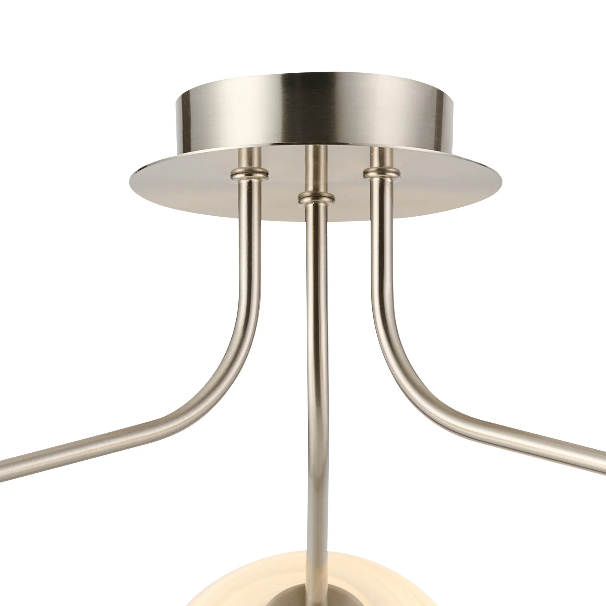 Caledon Semi Flush Light, 3 Light - Various Finishes - Image 17