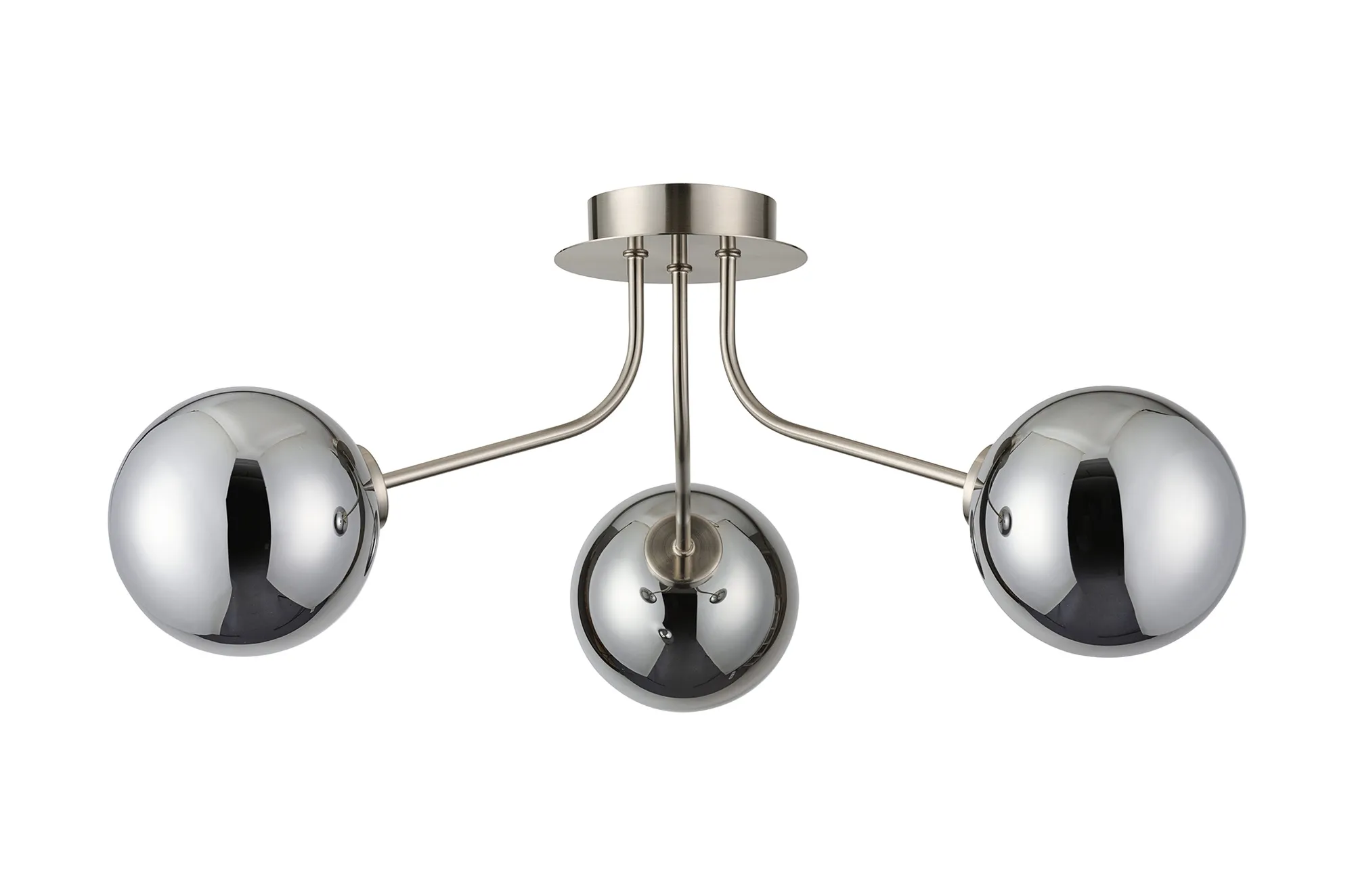 Caledon Semi Flush Light, 3 Light - Various Finishes - Image 22