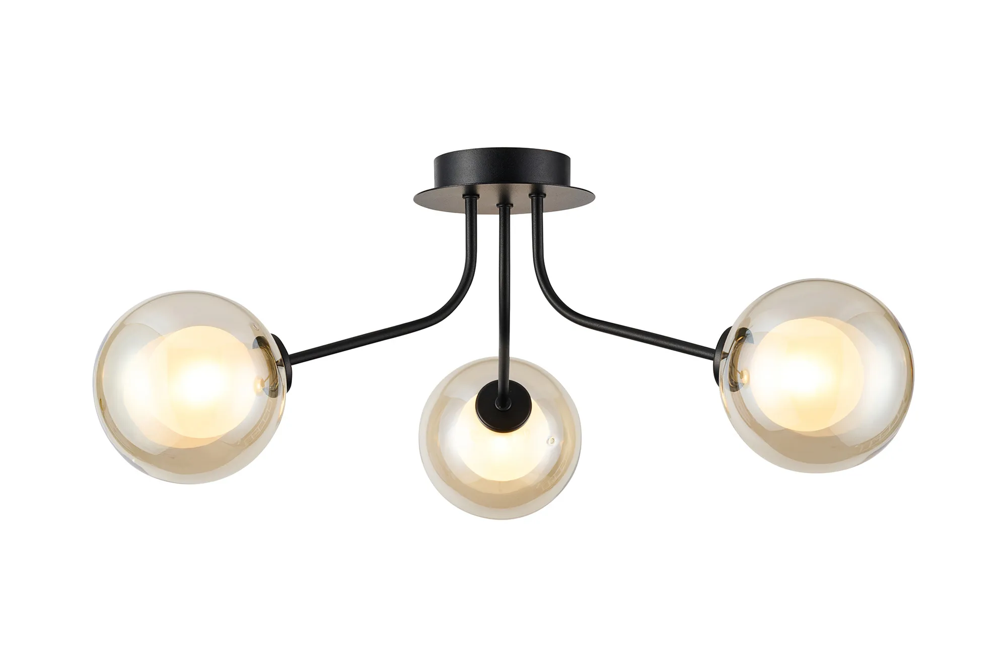 Caledon Semi Flush Light, 3 Light - Various Finishes - Image 23