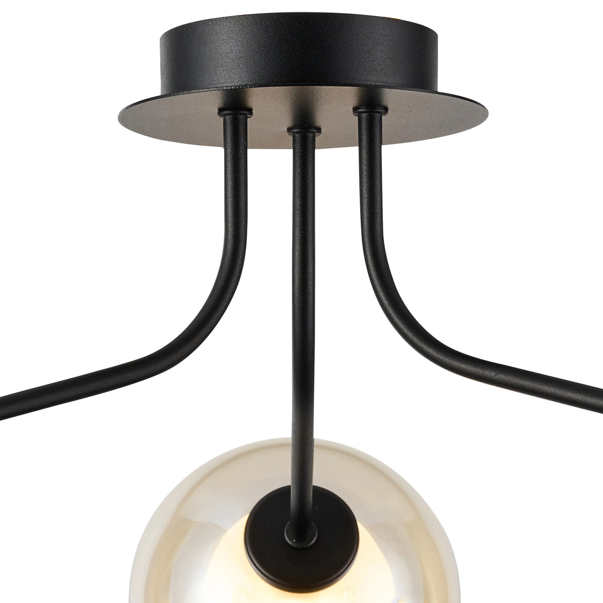 Caledon Semi Flush Light, 3 Light - Various Finishes - Image 24