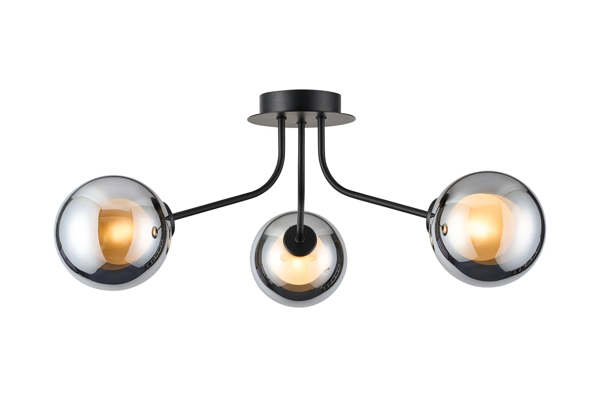 Caledon Semi Flush Light, 3 Light - Various Finishes - Image 25