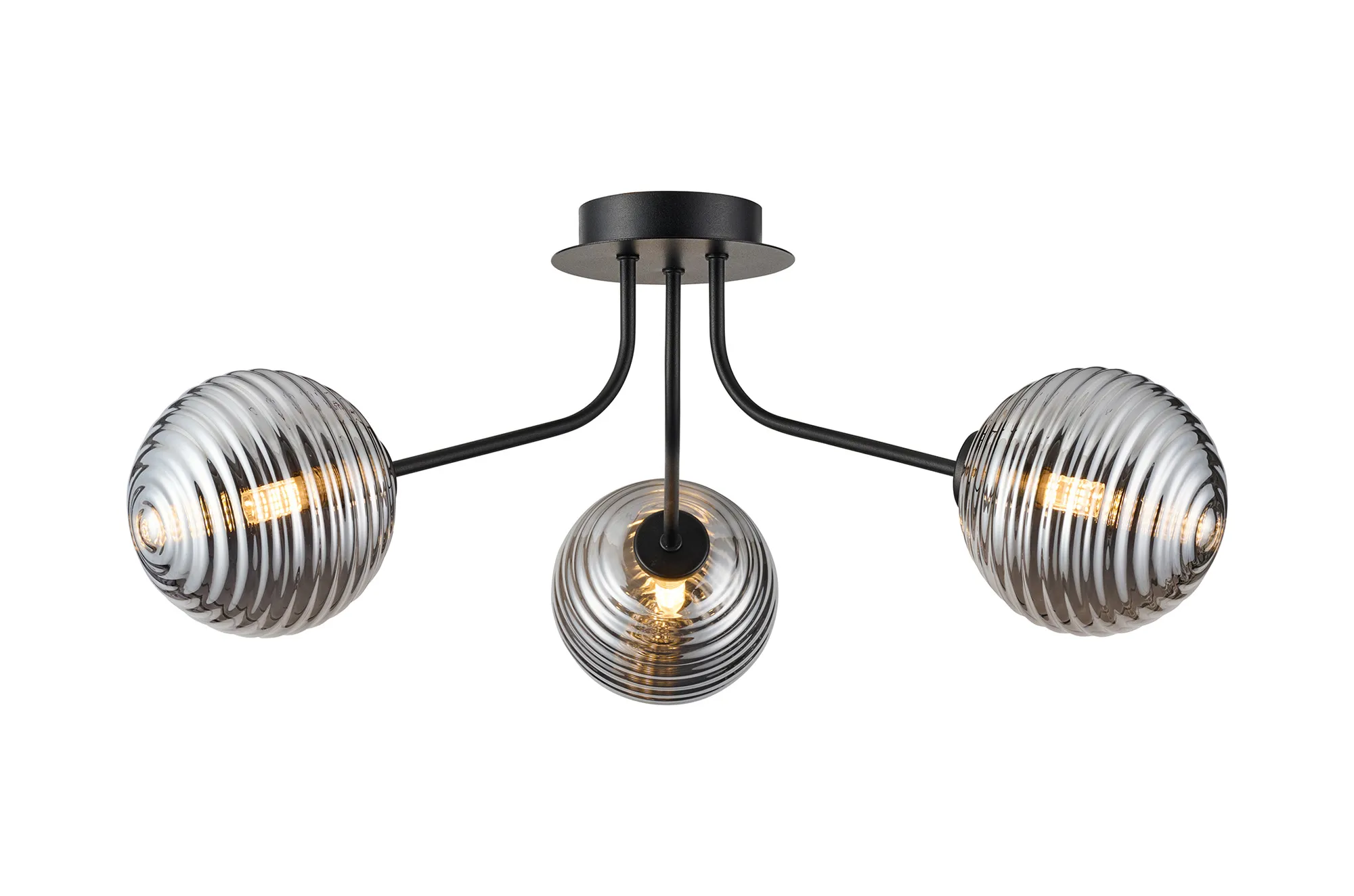 Caledon Semi Flush Light, 3 Light - Various Finishes - Image 32