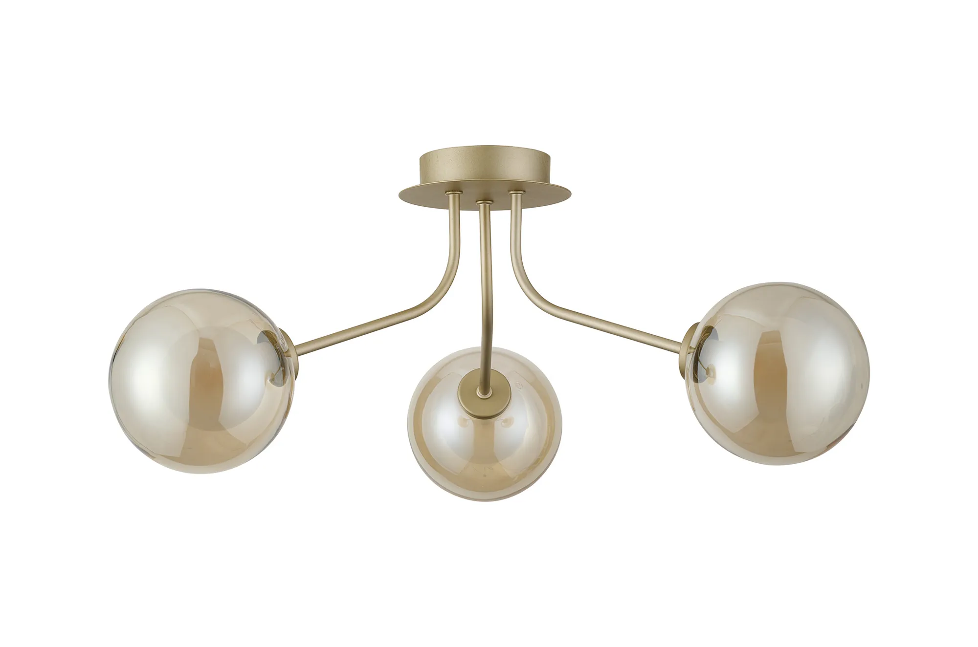 Caledon Semi Flush Light, 3 Light - Various Finishes - Image 8