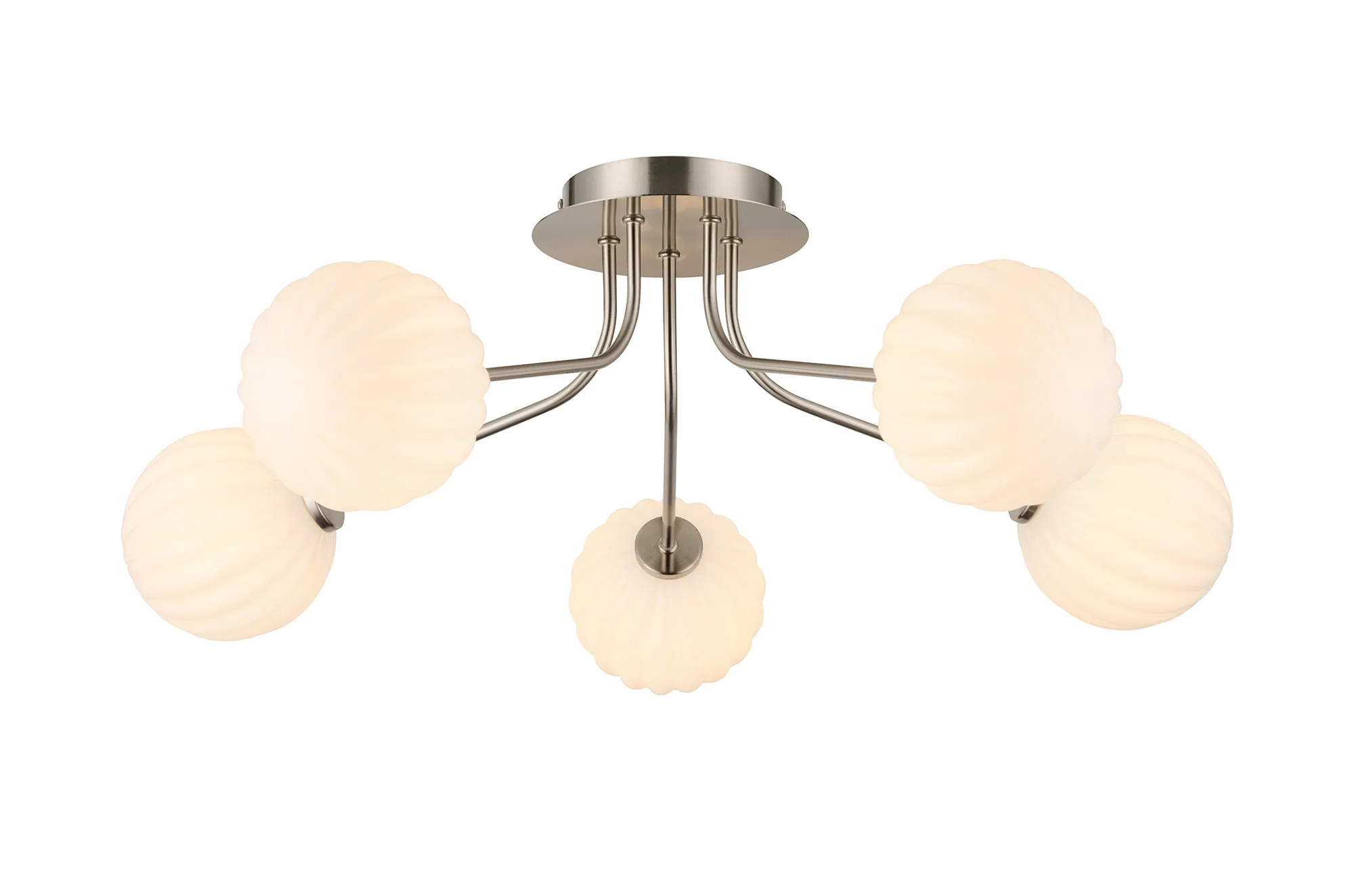 Caledon Semi Flush Light, 5 Light - Various Finishes - Image 17