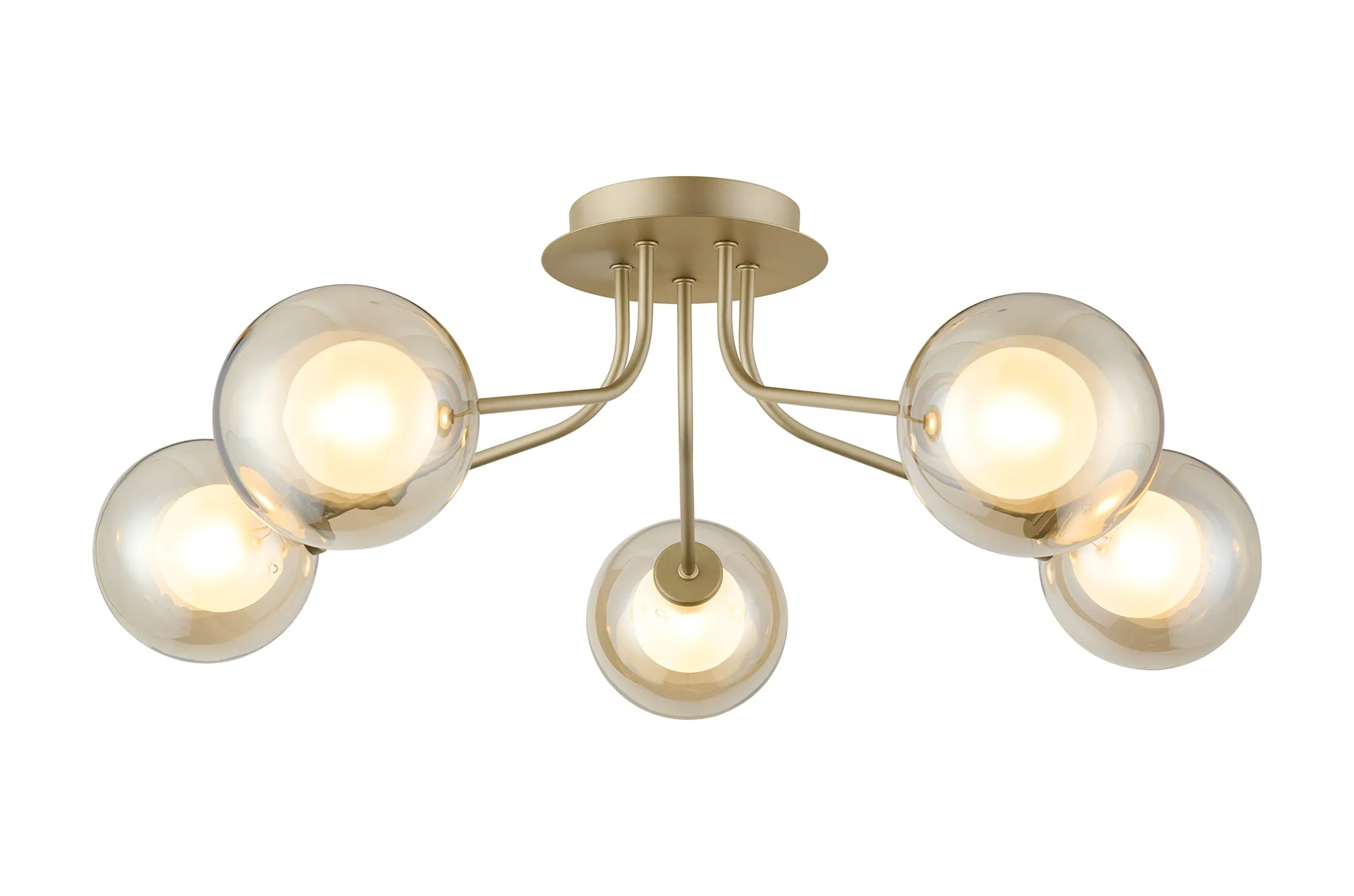 Caledon Semi Flush Light, 5 Light - Various Finishes - Image 4