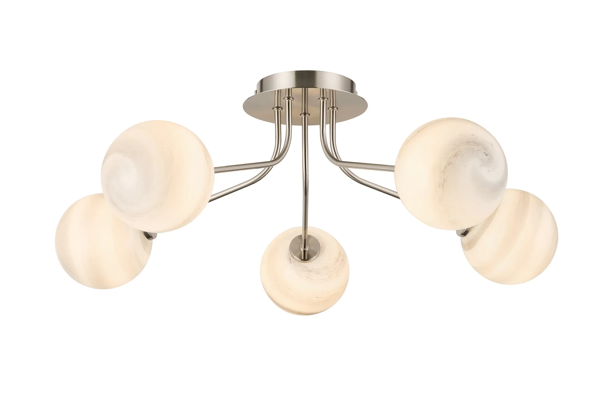 Caledon Semi Flush Light, 5 Light - Various Finishes - Image 47