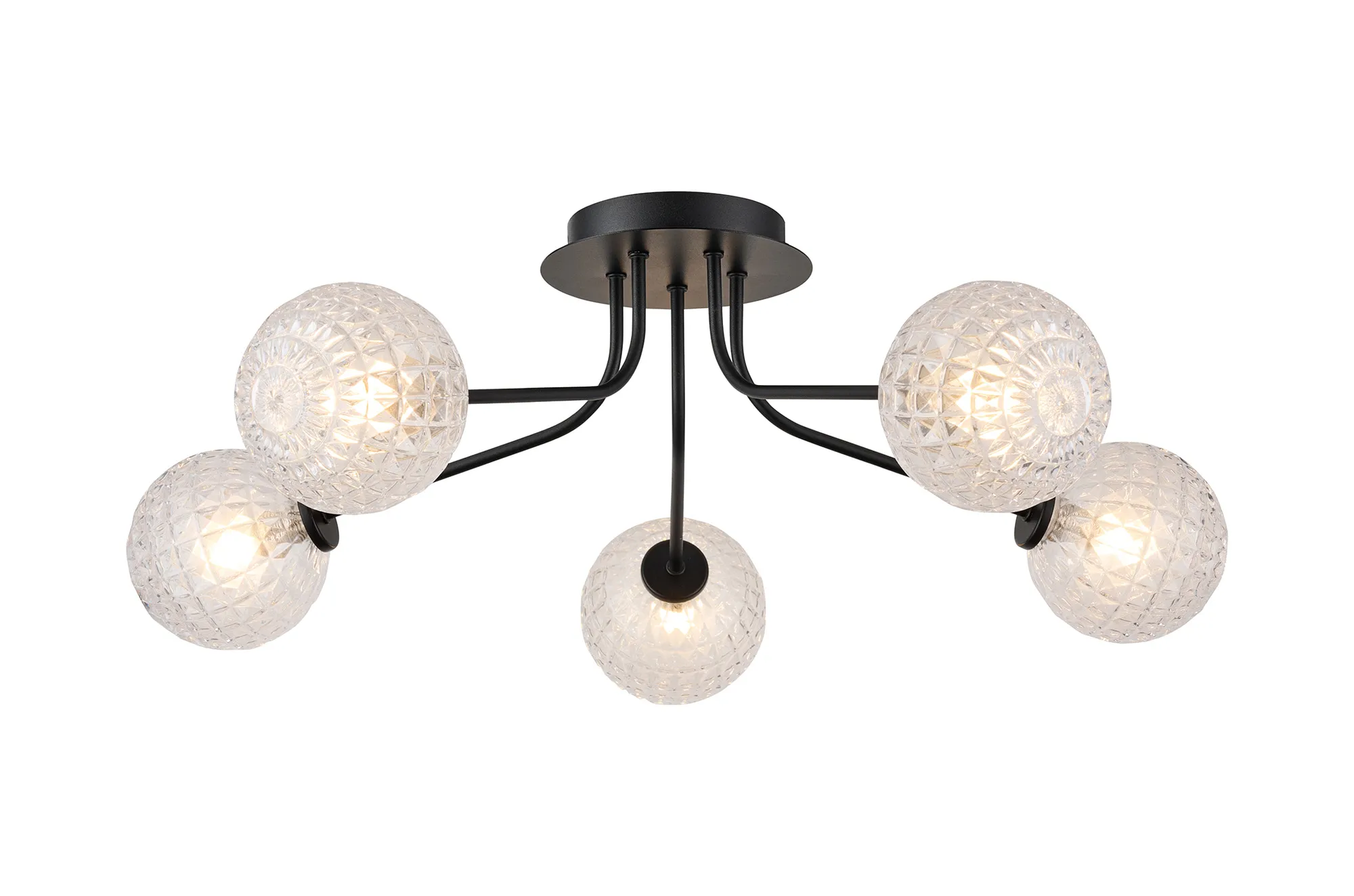 Caledon Semi Flush Light, 5 Light - Various Finishes - Image 8