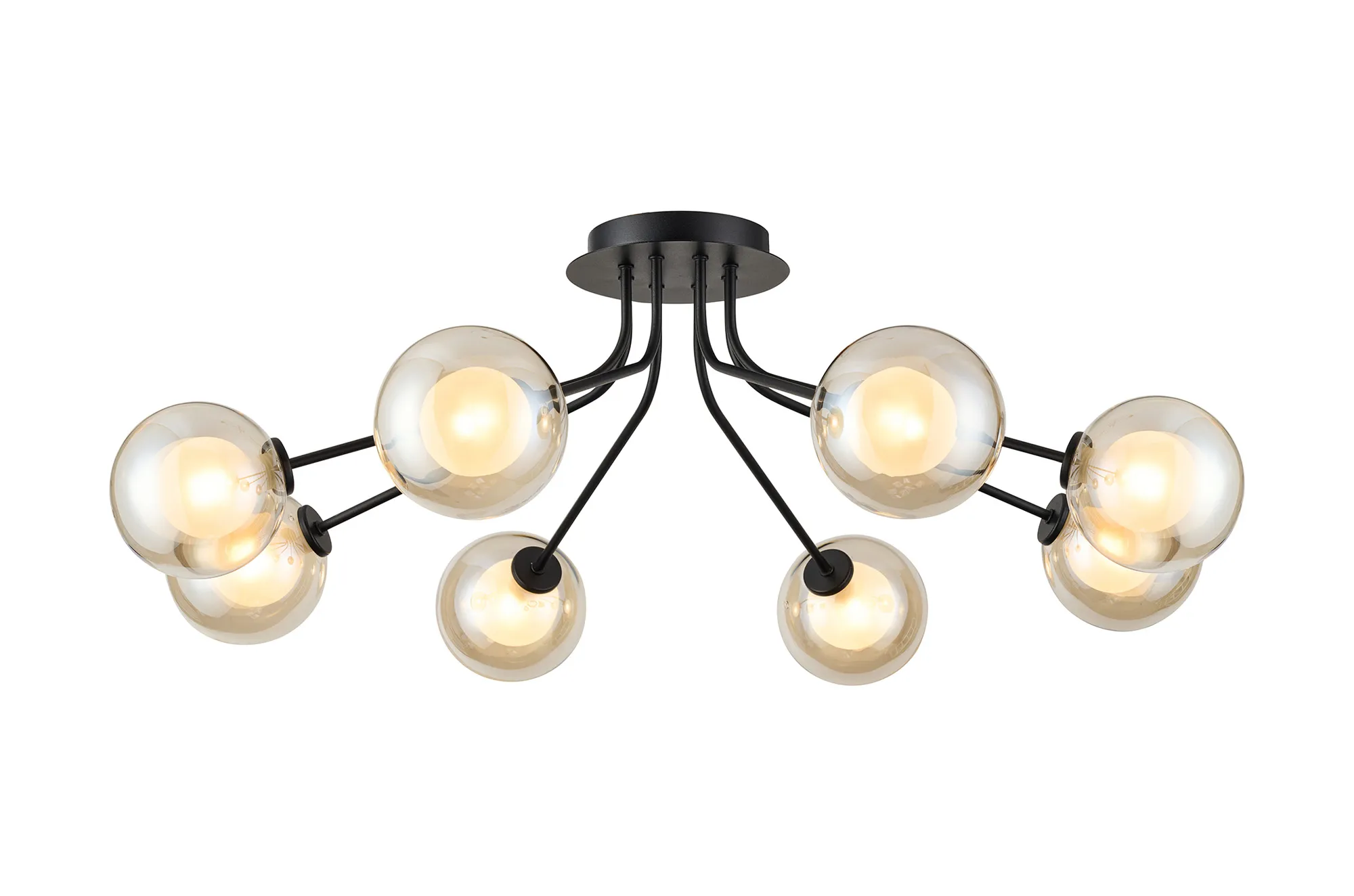 Caledon Semi Flush Light, 8 Light - Various Finishes - Image 11