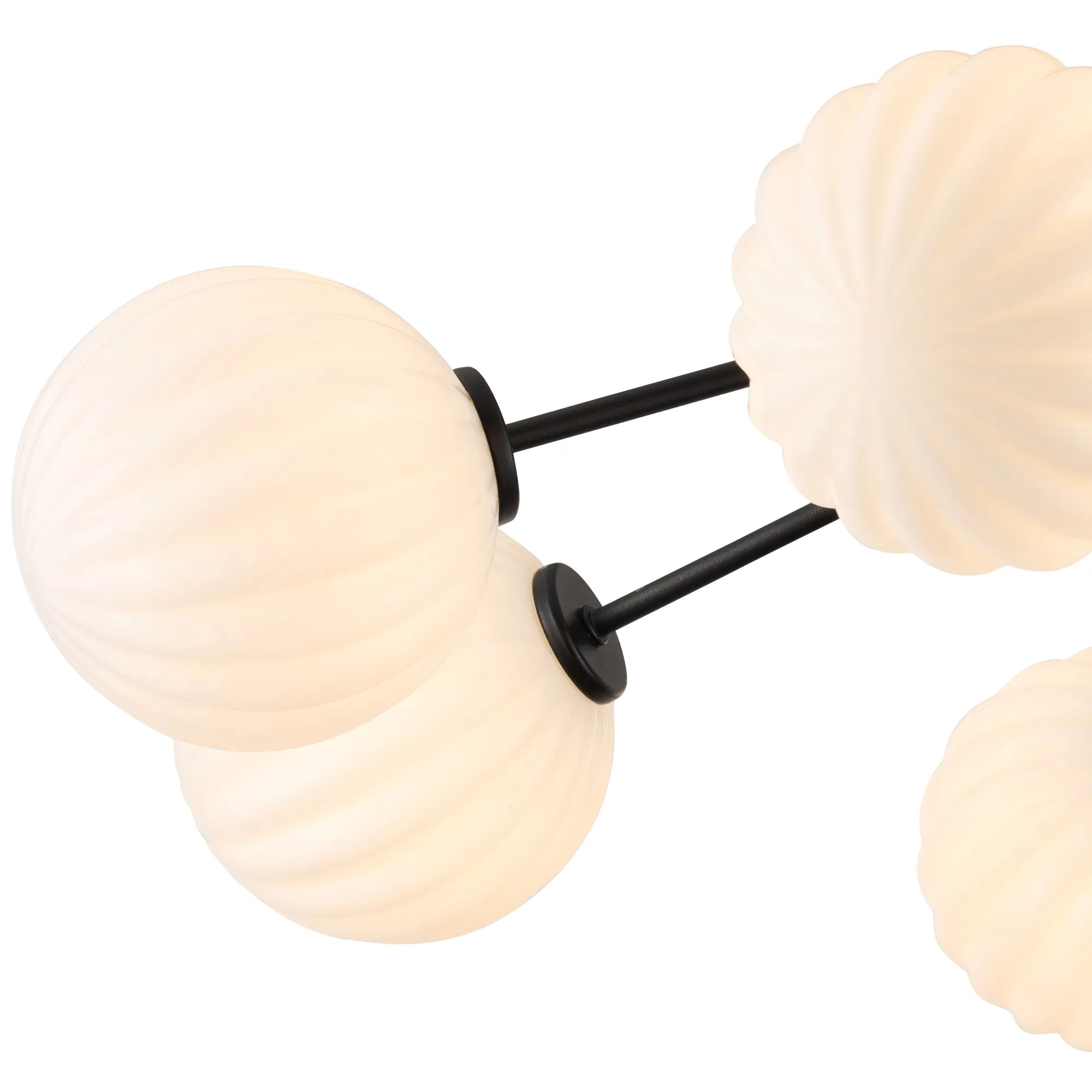 Caledon Semi Flush Light, 8 Light - Various Finishes - Image 28