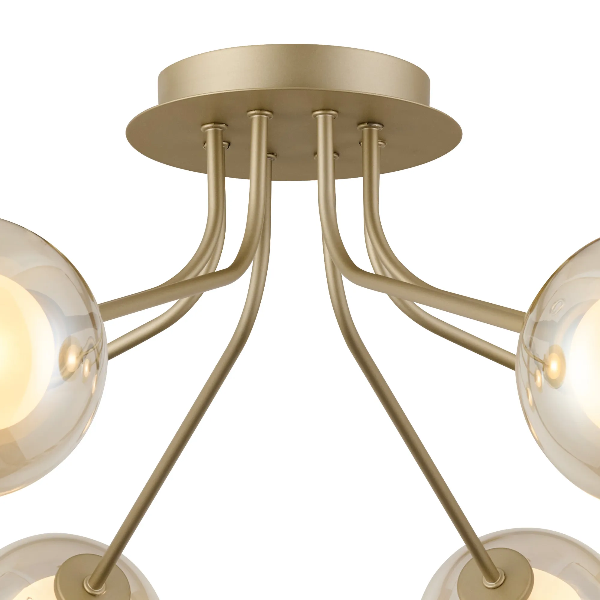 Caledon Semi Flush Light, 8 Light - Various Finishes - Image 33